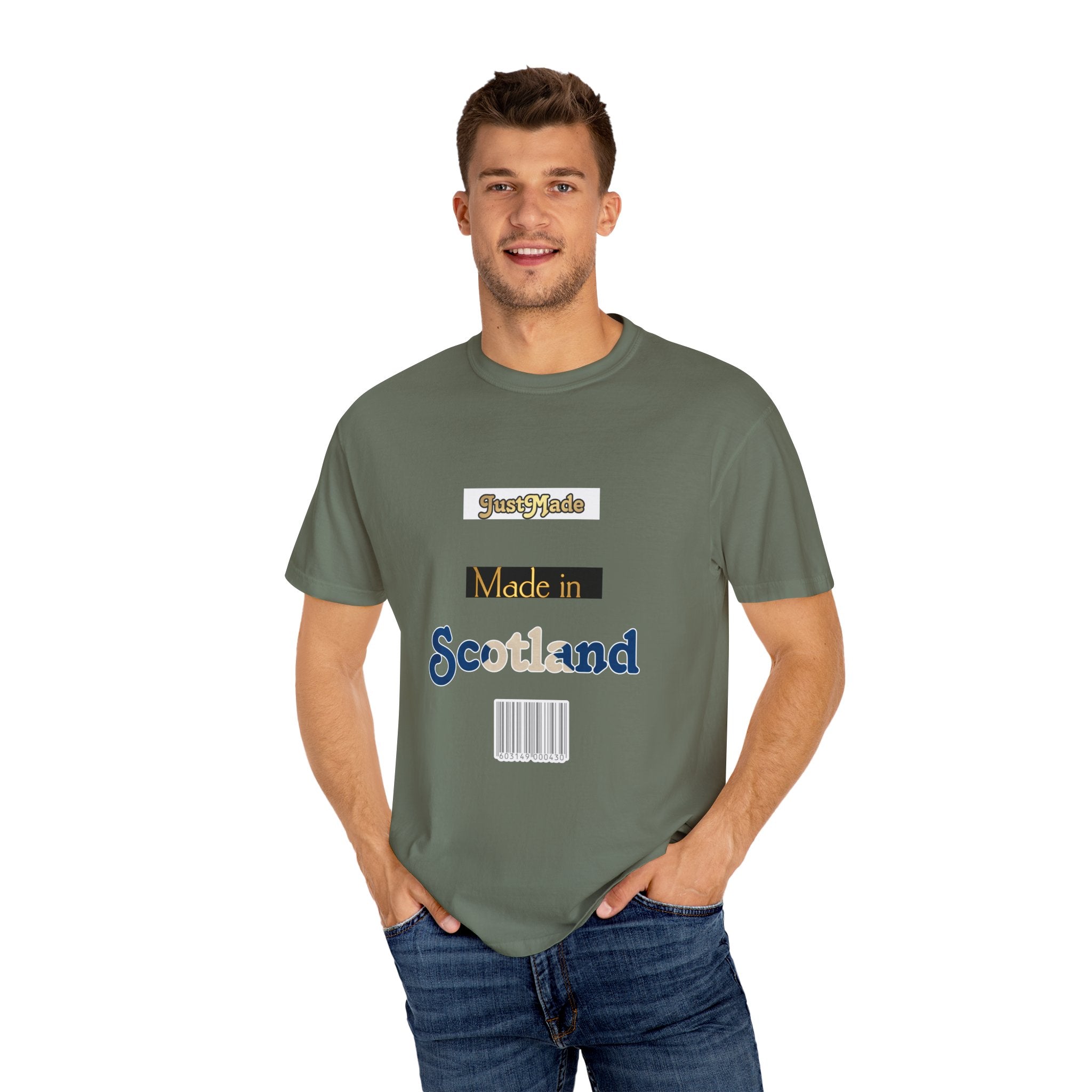 Scottish Vibes T-Shirt, Casual Tee, Gift for Travelers, Summer Fashion, Unisex Apparel, Made in Scotland Shirt