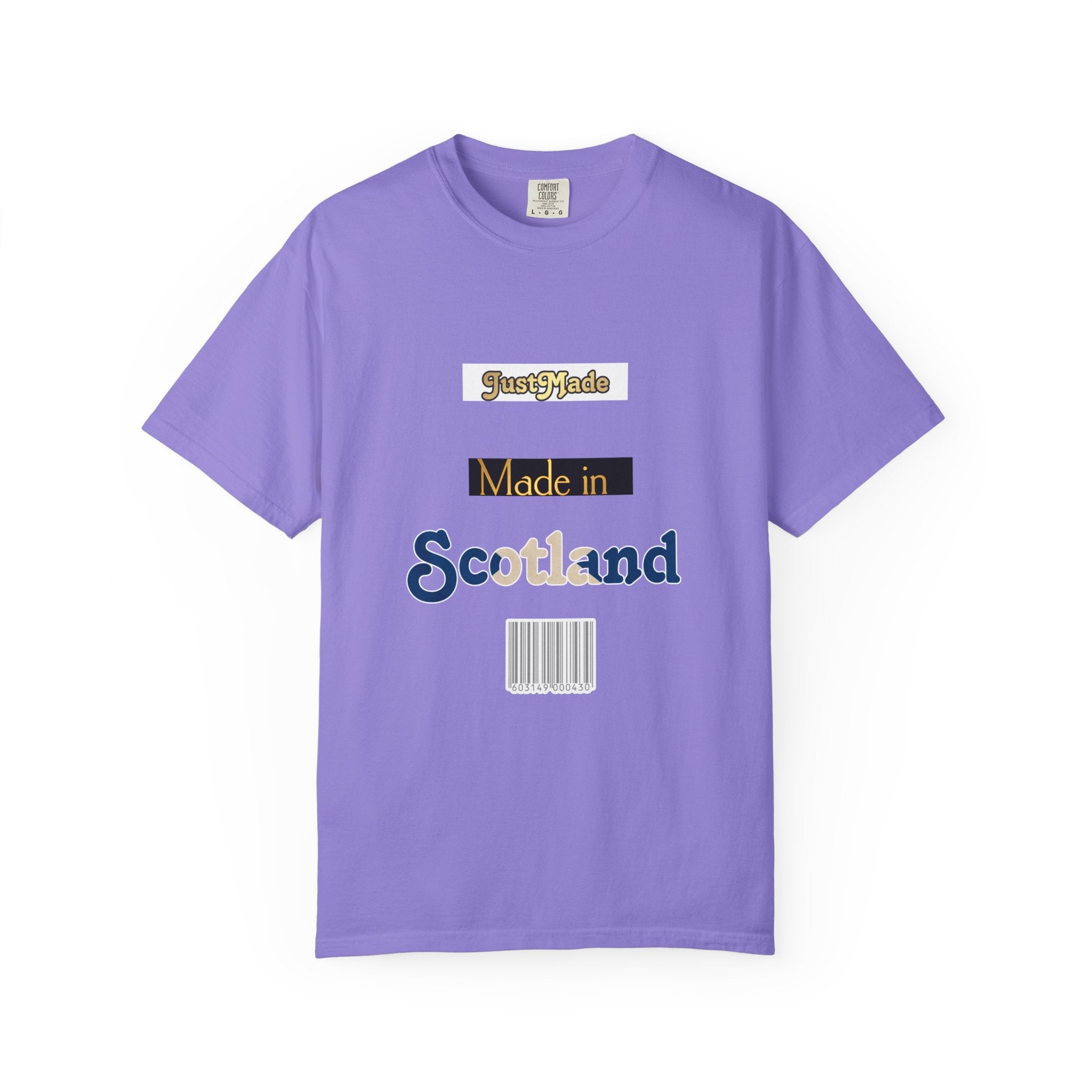 Scottish Vibes T-Shirt, Casual Tee, Gift for Travelers, Summer Fashion, Unisex Apparel, Made in Scotland Shirt