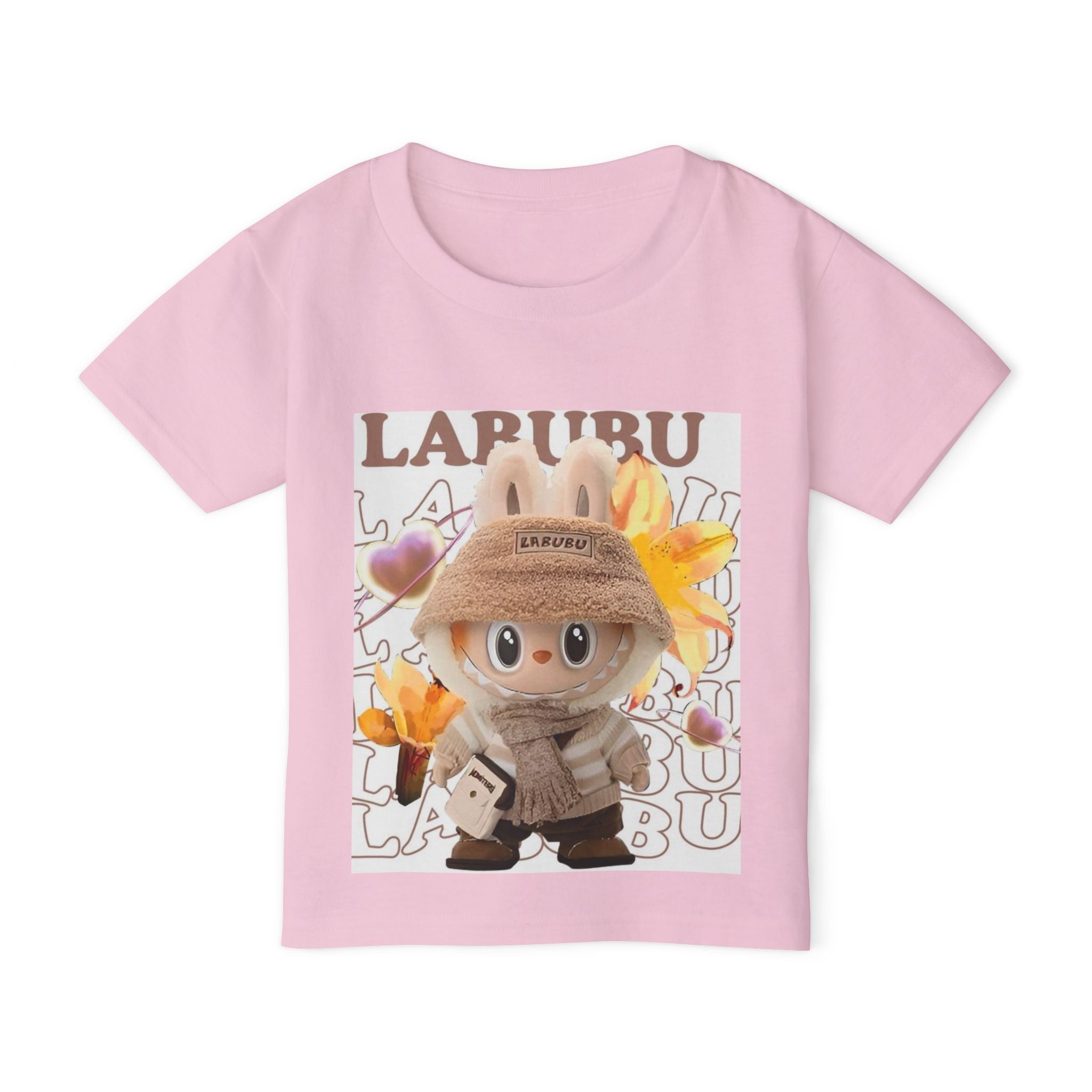 Cute Toddler T-Shirt with Lapubu Design, Fun Spring Apparel for Kids, Perfect Birthday Gift, Everyday Wear, Children's Fashion