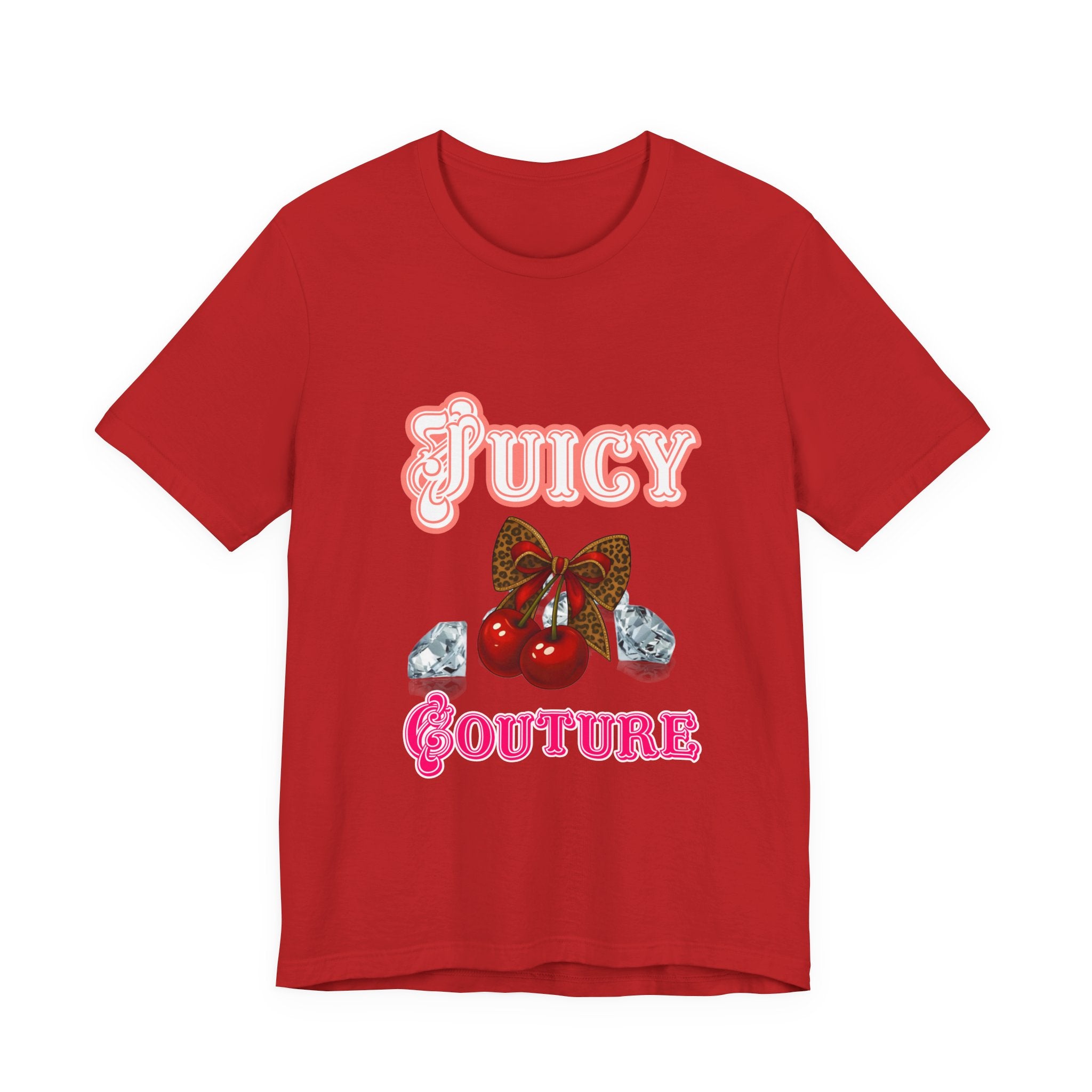 Juicy Couture Butterfly Tee, Trendy Graphic Tee, Fashionable Summer Shirt, Gift for Fashion Lovers, Casual Wear, Stylish Top
