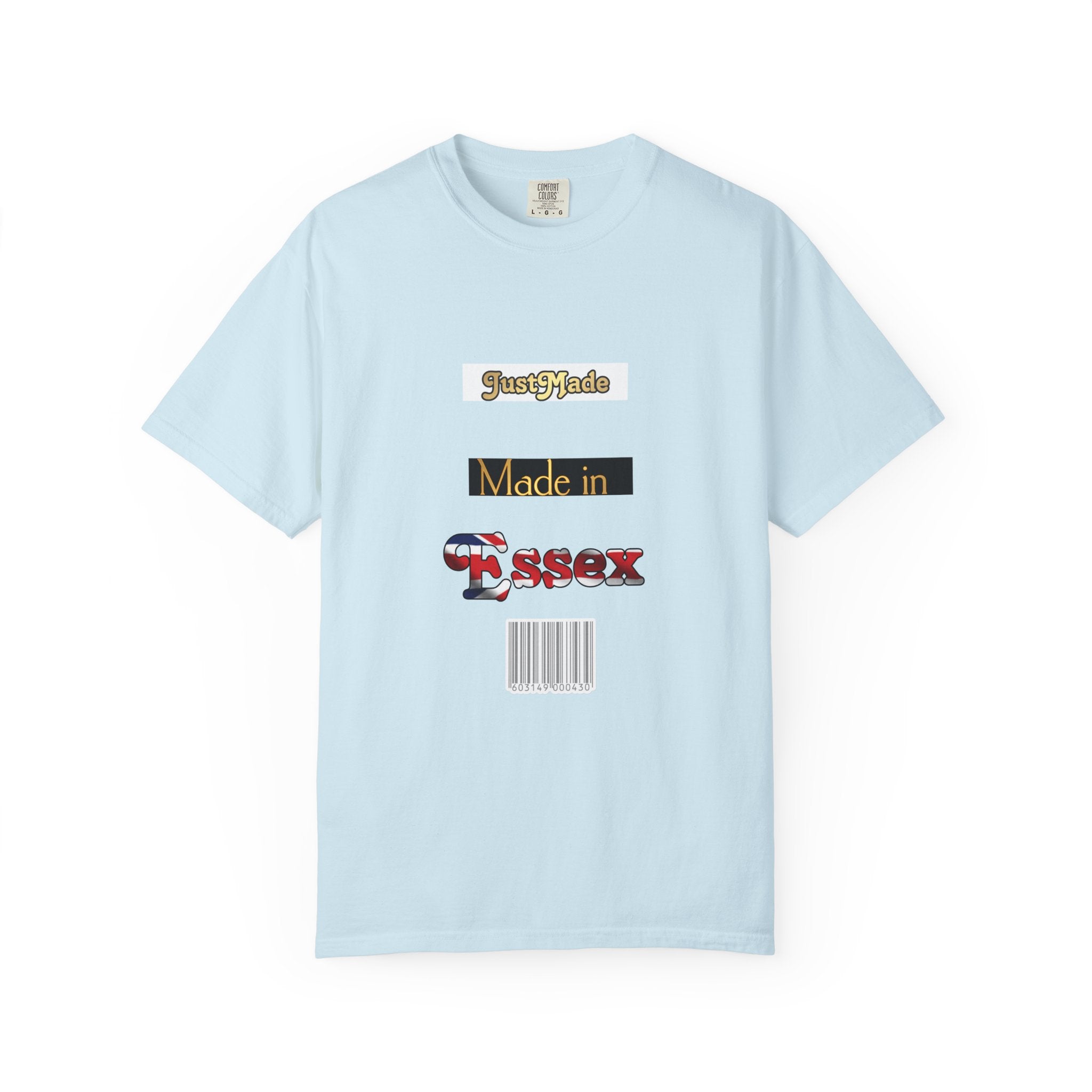Garment-Dyed T-Shirt, Casual Style, Essex Pride, Unique Gift, Everyday Wear, Trendy Apparel, Comfortable Tee