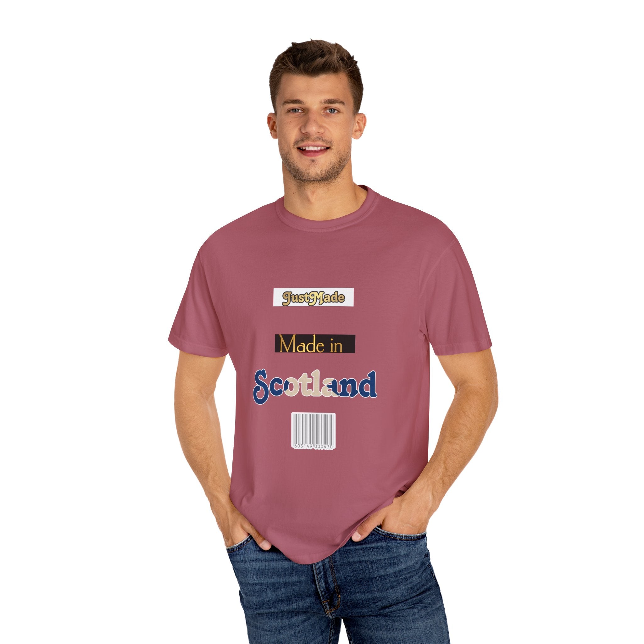 Scottish Vibes T-Shirt, Casual Tee, Gift for Travelers, Summer Fashion, Unisex Apparel, Made in Scotland Shirt