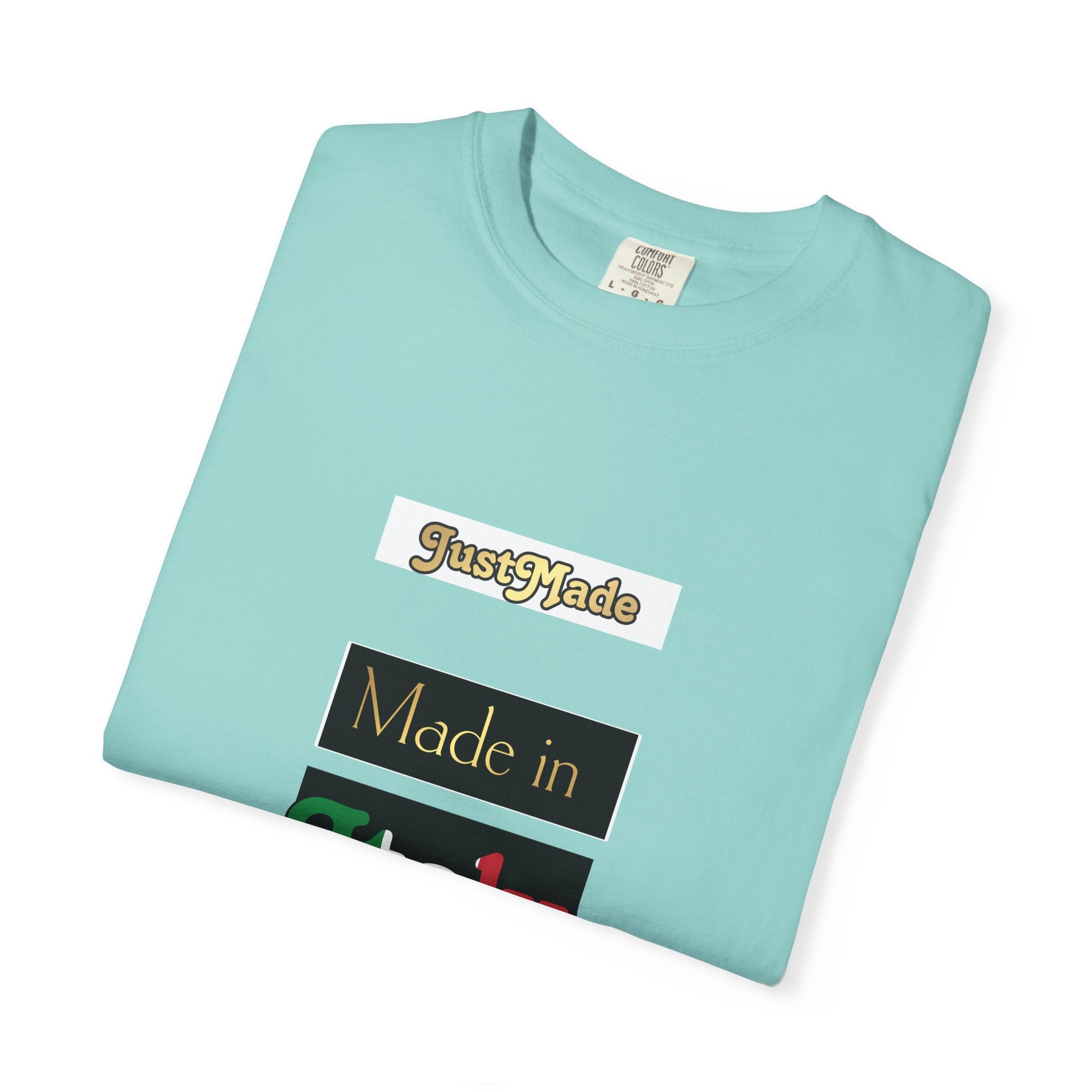 Italian-Inspired Unisex T-Shirt, Just Made Design, Perfect for Travel, Gifts, Casual Wear, Unique Fashion Statement