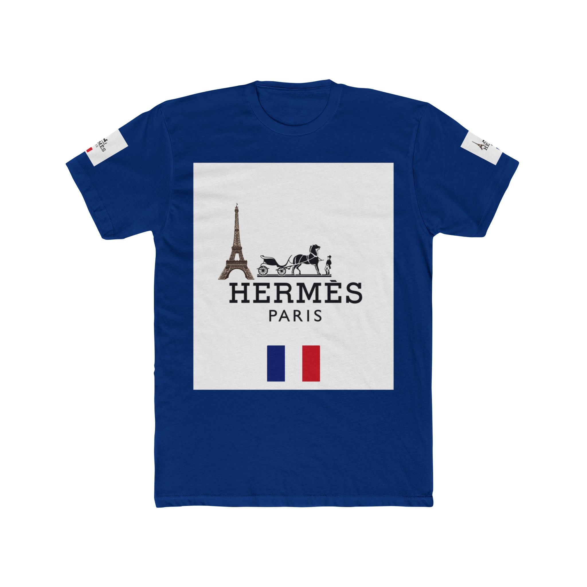 Parisian Style Cotton Crew Tee, Fashion Shirt, Travel Tee, French Style Gift, Casual Wear, Unisex Tee