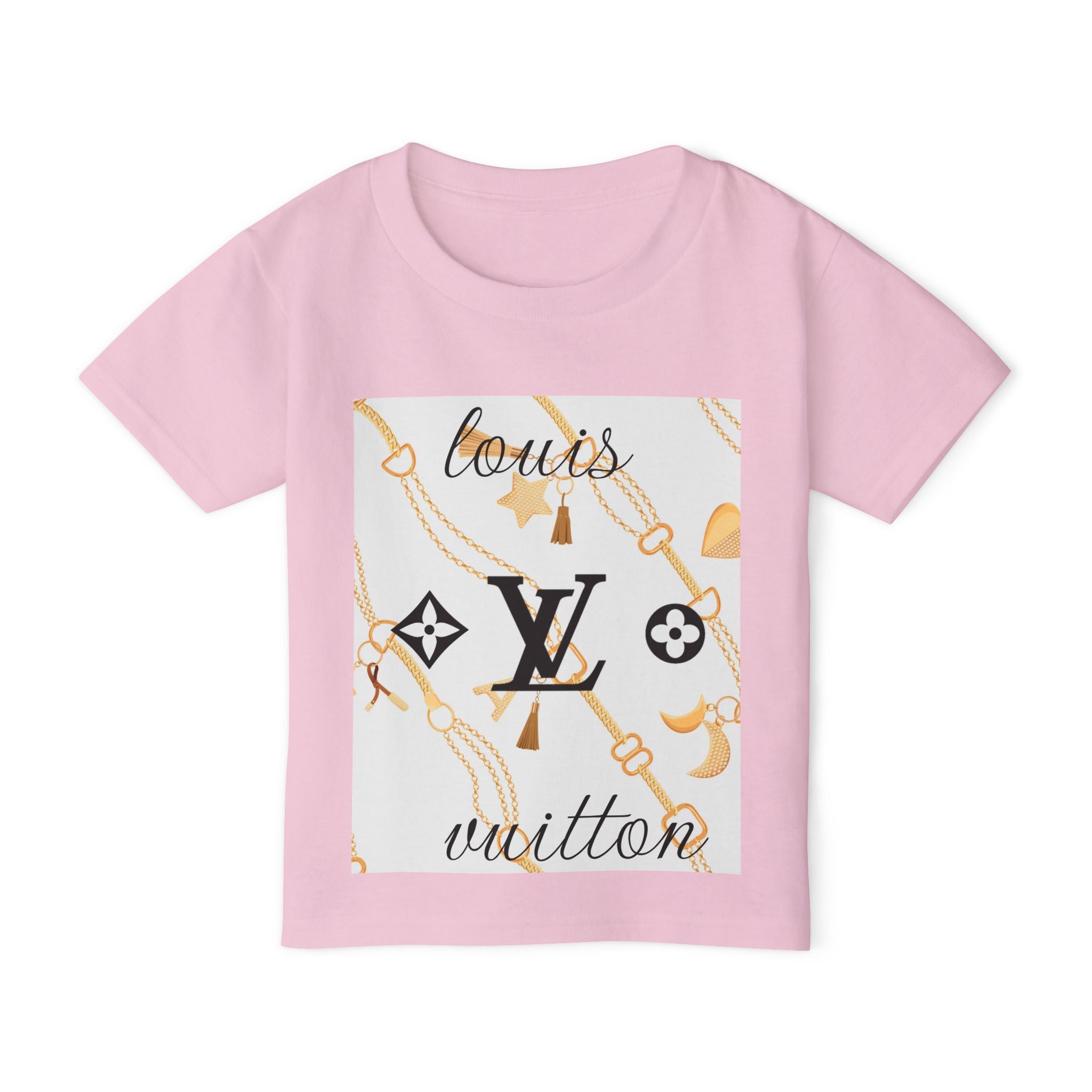 Designer Toddler T-Shirt - Louis Vuitton Inspired Fashion Tee, Kids Streetwear, Gift for Fashionable Toddlers, Designer Style Birthday [...]