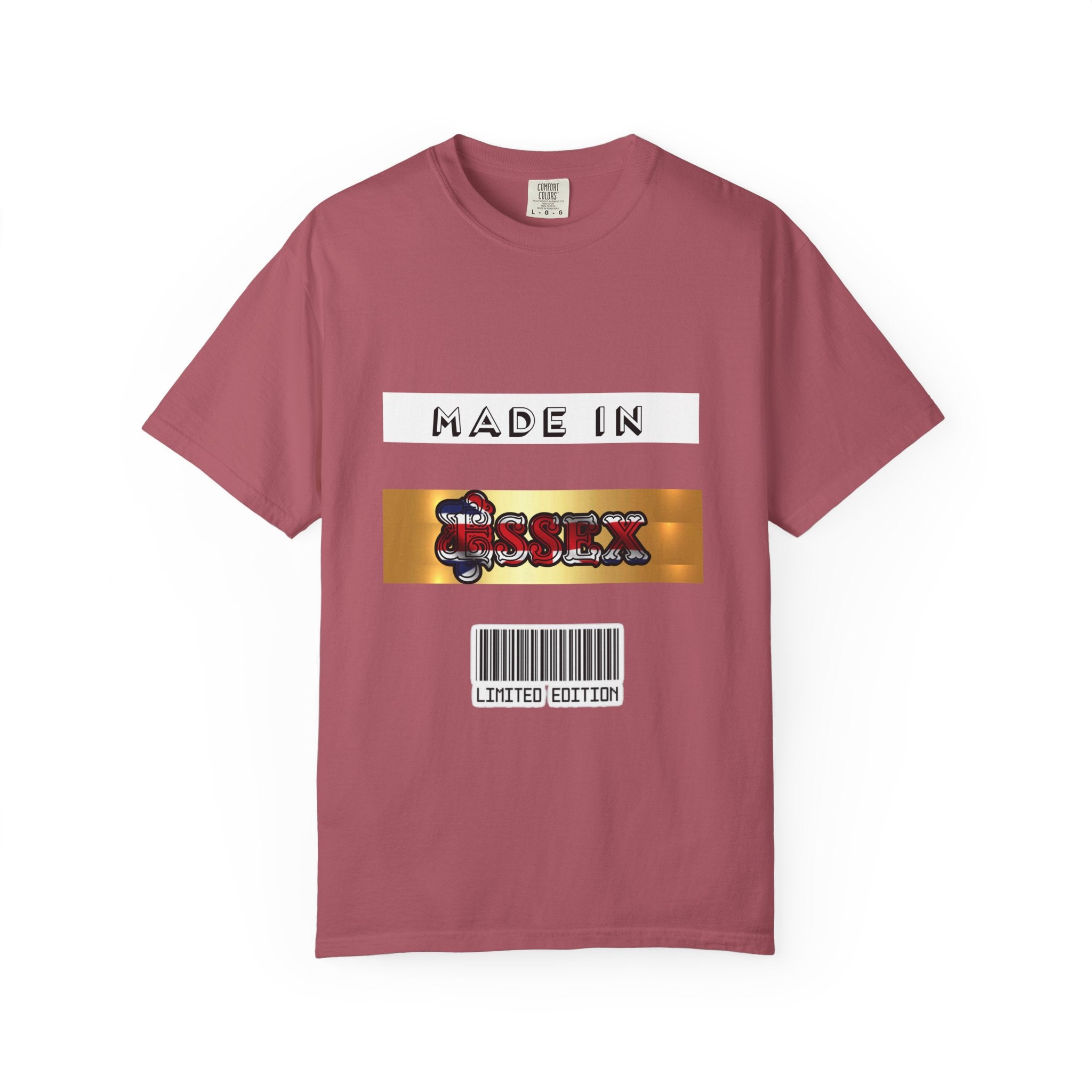 Limited Edition Made in Essex T-Shirt, Unisex Tee, Graphic Tee, Casual Wear, Gift for Essex Lovers, Summer Fashion