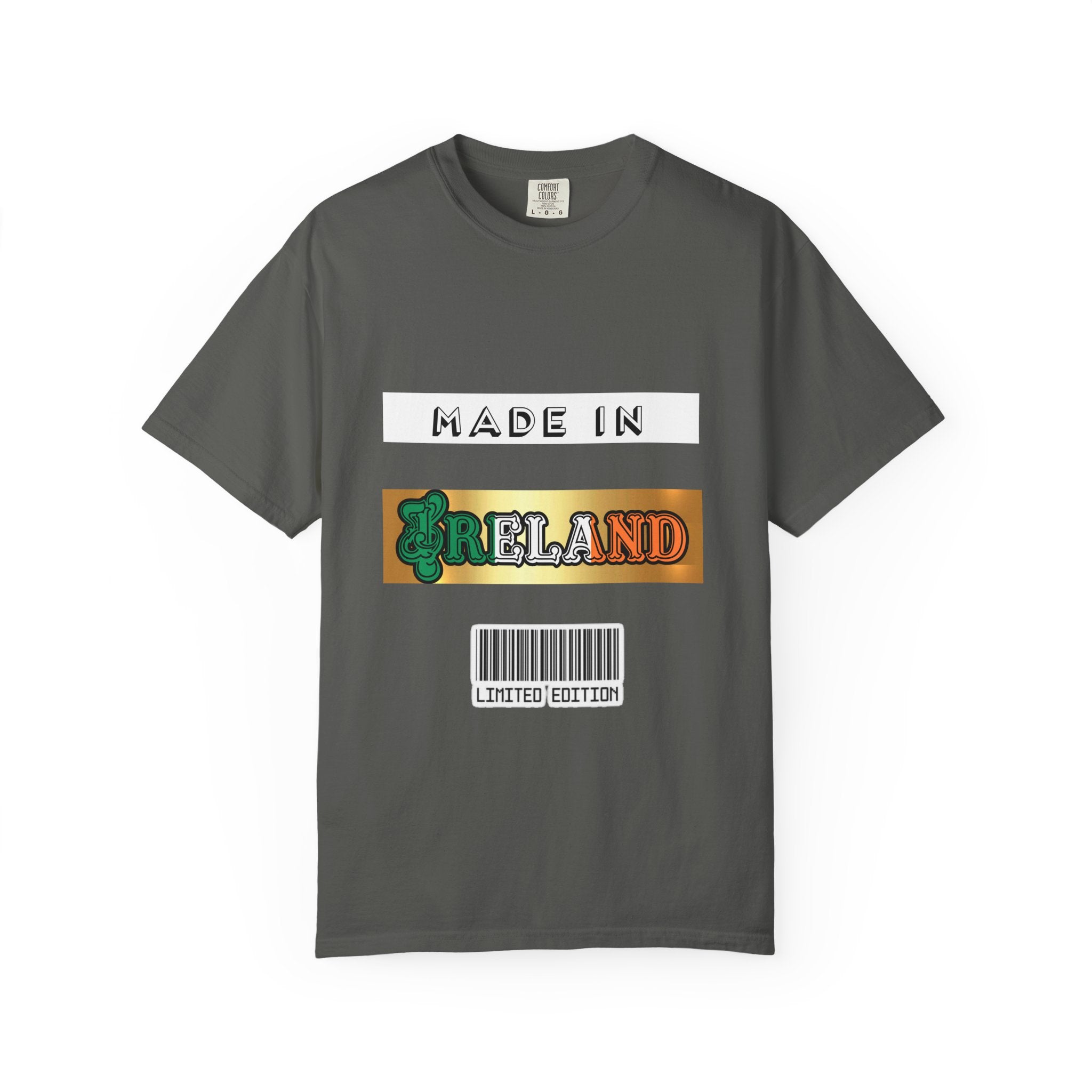 Made in Ireland Limited Edition T-Shirt, Unisex Garment-Dyed Tee for Travel Lovers, Gifts for St. Patrick's Day, Irish Pride Apparel