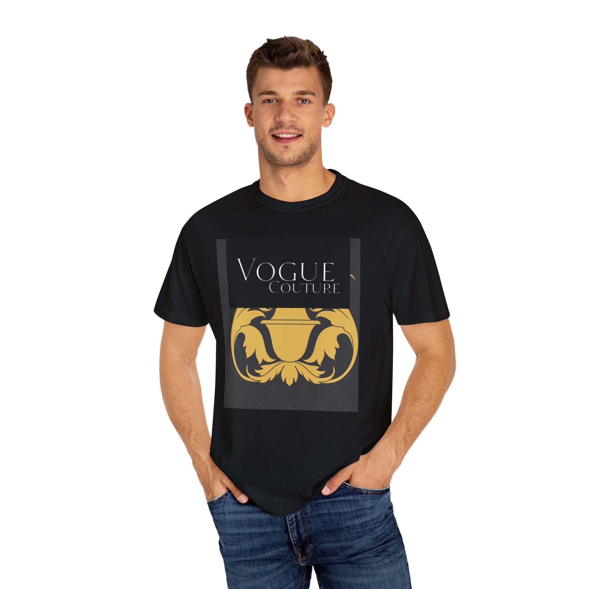 Chic Fashion Statement T-Shirt with Vogue Couture Design, Unisex Tee for Fashion Lovers, Trendy Gift for Birthdays, Casual Wear