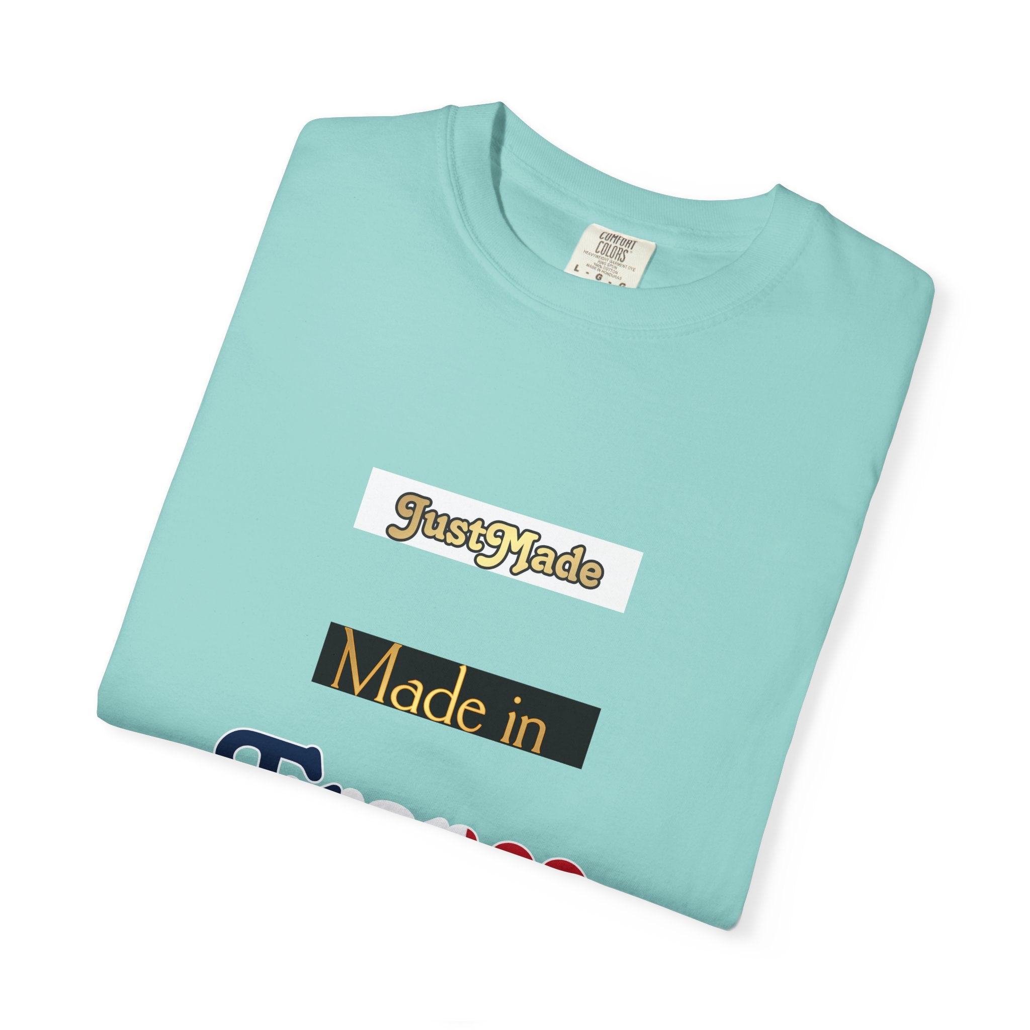 Garment-Dyed T-shirt with Unique Made in France Design, Casual Tee, Fashion Statement, Gift for Fashion Lovers, Everyday Wear, [...]