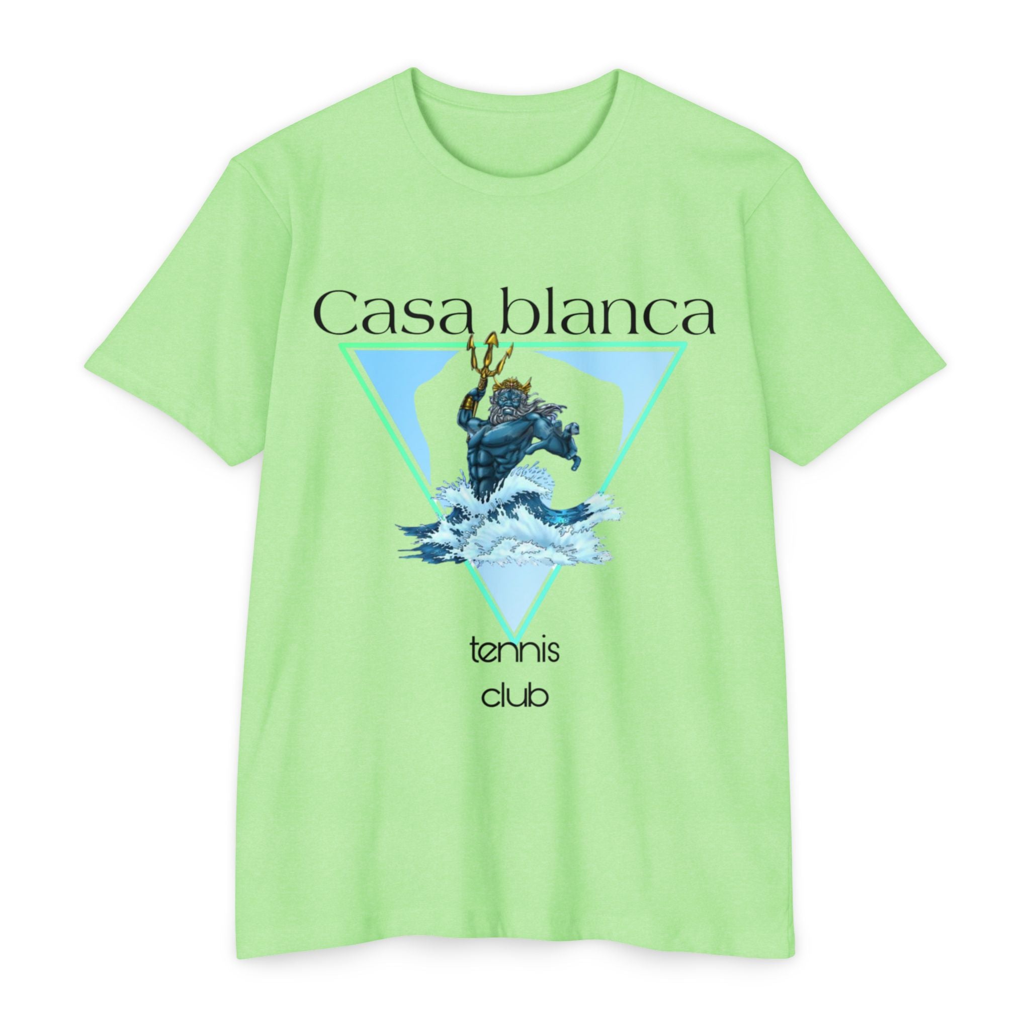 Casa Blanca Tennis Club Graphic T-Shirt | Vintage Style Tee, Casual Summer Wear, Gift for Tennis Lovers, Beach Day Essential