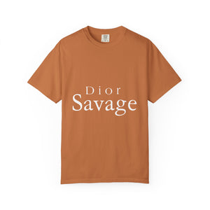 Savage Statement Unisex Garment-Dyed T-Shirt - Trendy Apparel, Casual Wear, Gift for Fashion Lovers, Everyday Style, Unique Design