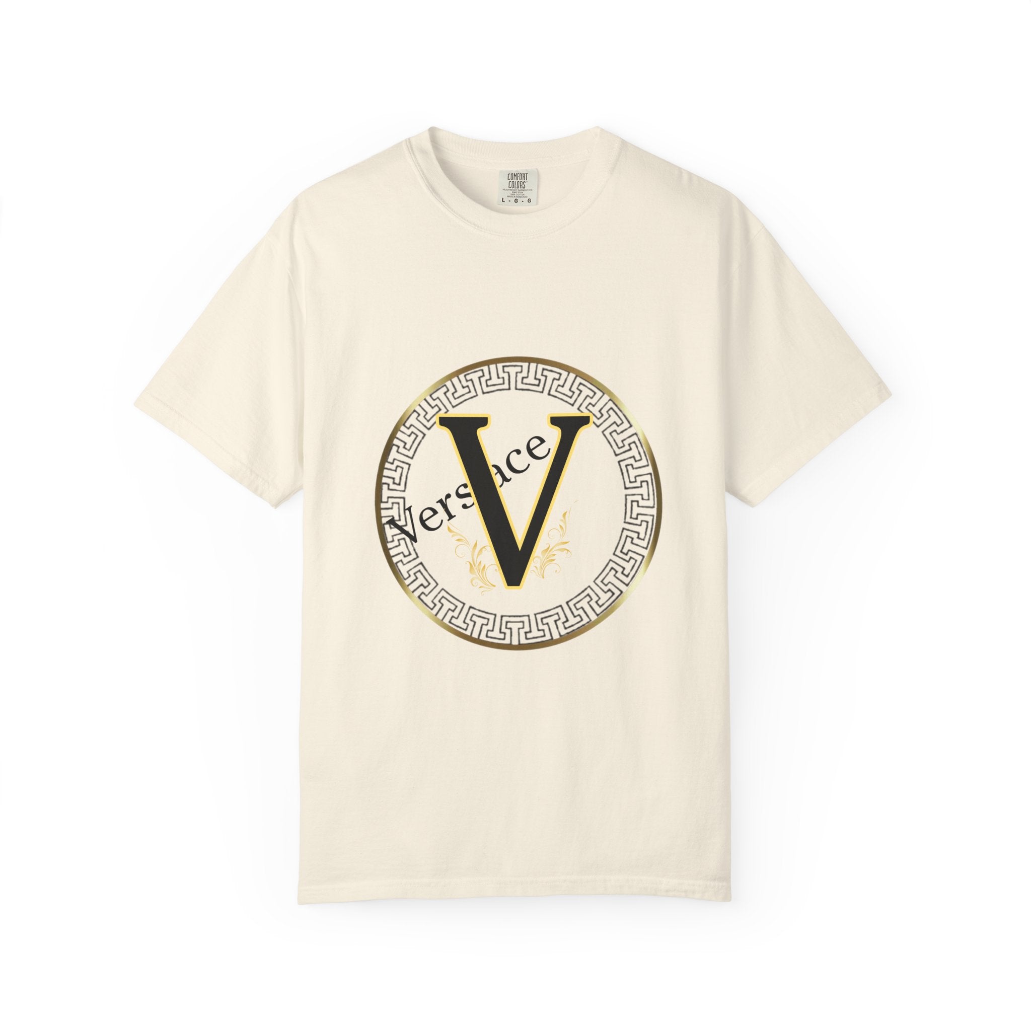 Versace-Inspired Unisex T-Shirt, Trendy Graphic Tee, Casual Wear, Gift for Fashion Lovers, Stylish Everyday Shirt