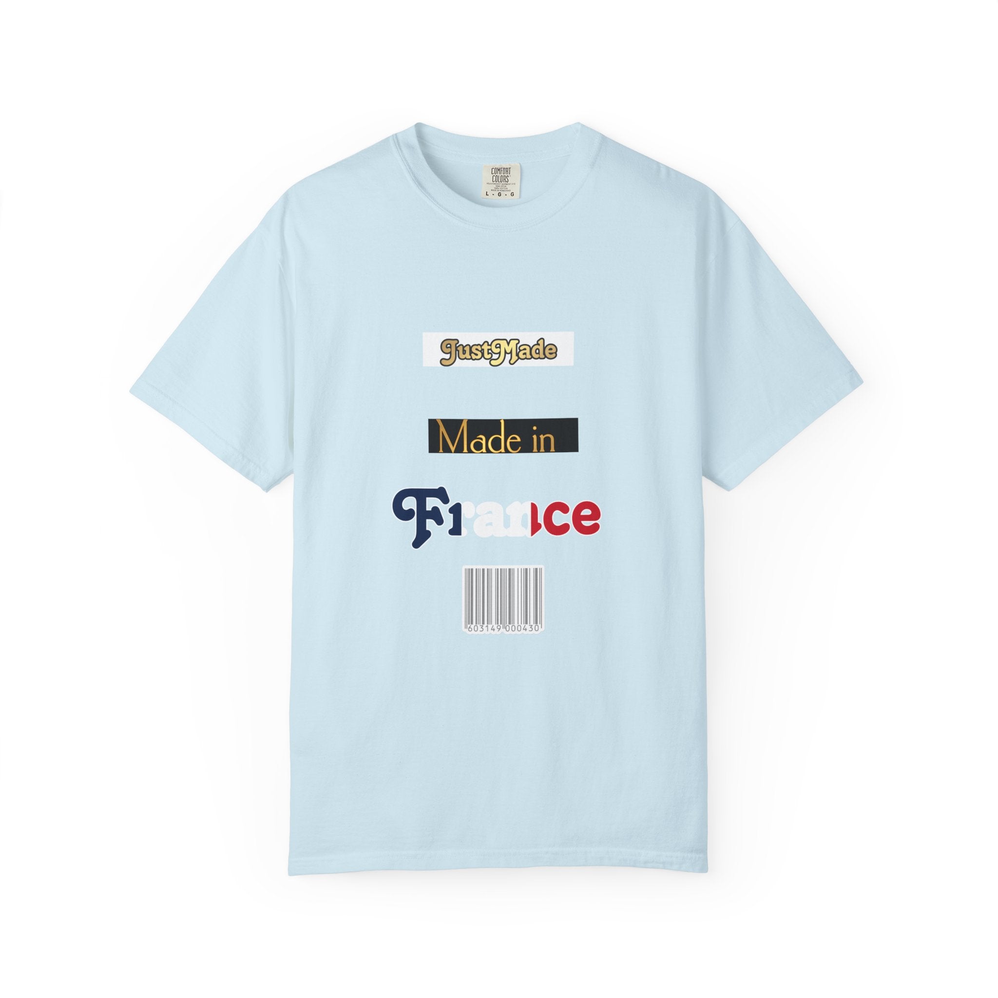 Garment-Dyed T-shirt with Unique Made in France Design, Casual Tee, Fashion Statement, Gift for Fashion Lovers, Everyday Wear, [...]