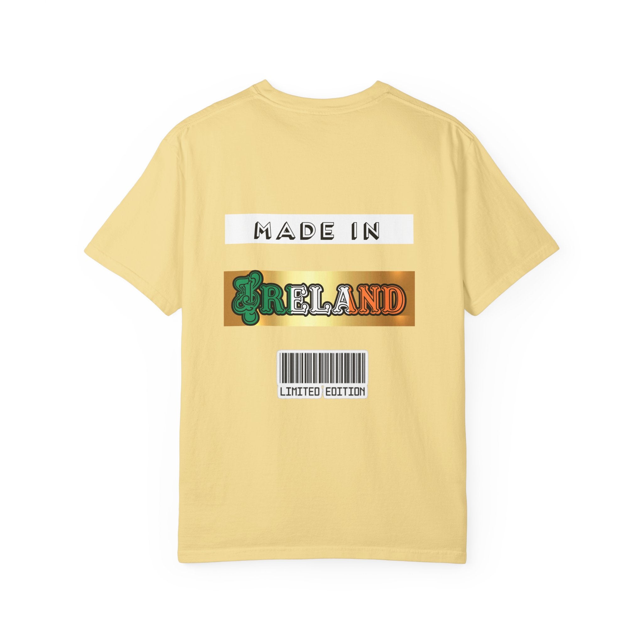 Made in Ireland Limited Edition T-Shirt, Unisex Garment-Dyed Tee for Travel Lovers, Gifts for St. Patrick's Day, Irish Pride Apparel