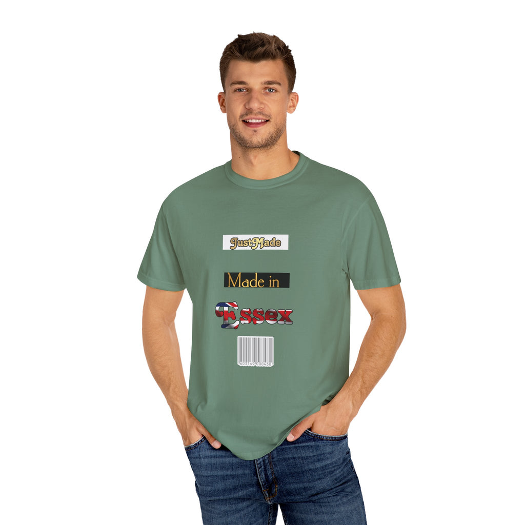 Garment-Dyed T-Shirt, Casual Style, Essex Pride, Unique Gift, Everyday Wear, Trendy Apparel, Comfortable Tee