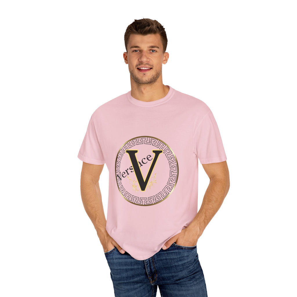 Versace-Inspired Unisex T-Shirt, Trendy Graphic Tee, Casual Wear, Gift for Fashion Lovers, Stylish Everyday Shirt