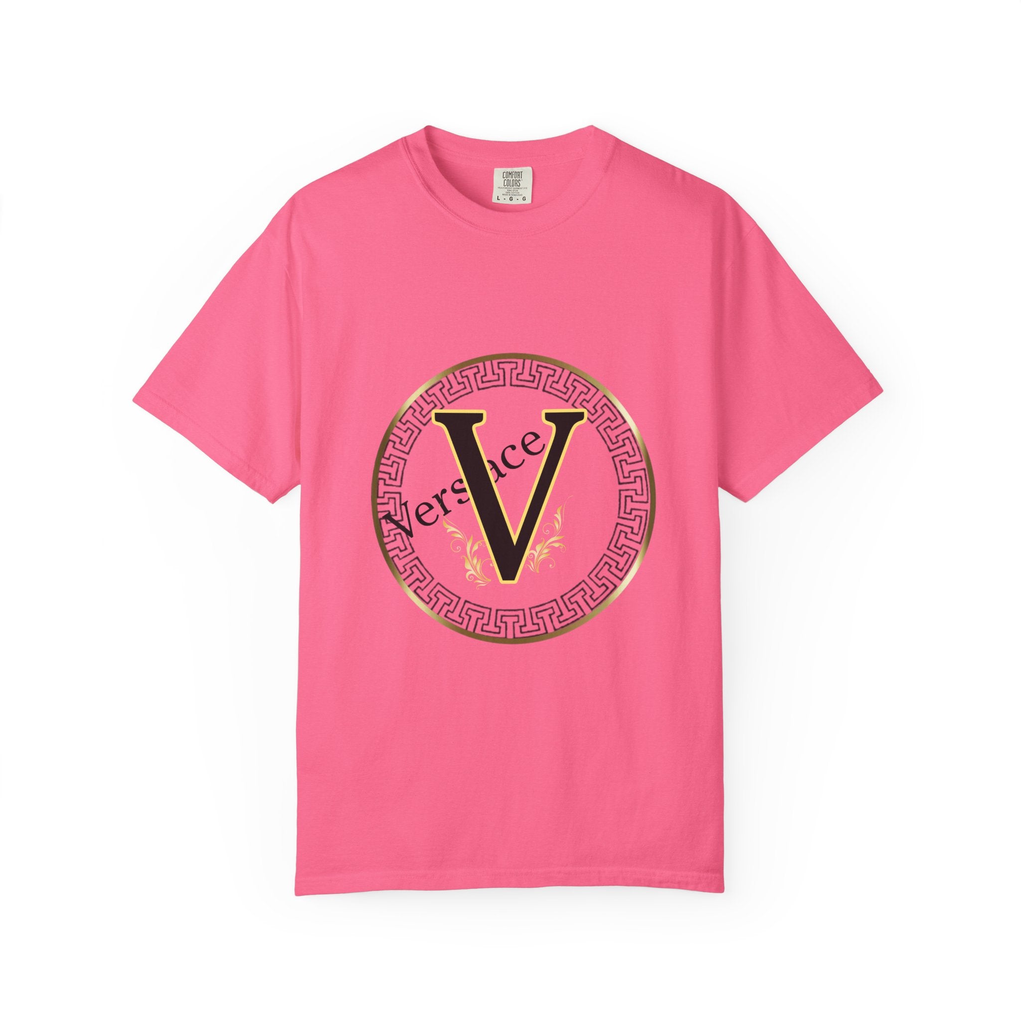 Versace-Inspired Unisex T-Shirt, Trendy Graphic Tee, Casual Wear, Gift for Fashion Lovers, Stylish Everyday Shirt