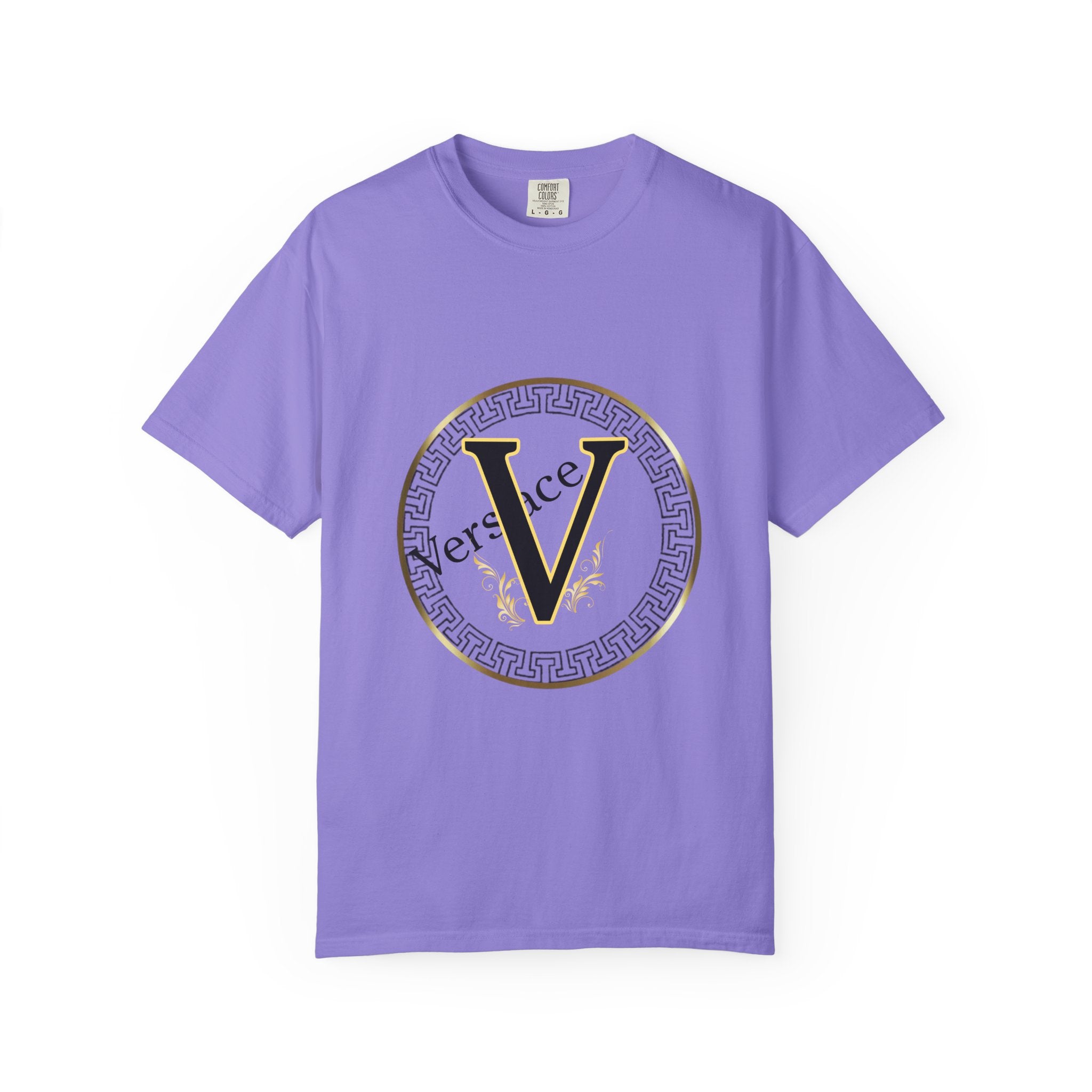 Versace-Inspired Unisex T-Shirt, Trendy Graphic Tee, Casual Wear, Gift for Fashion Lovers, Stylish Everyday Shirt