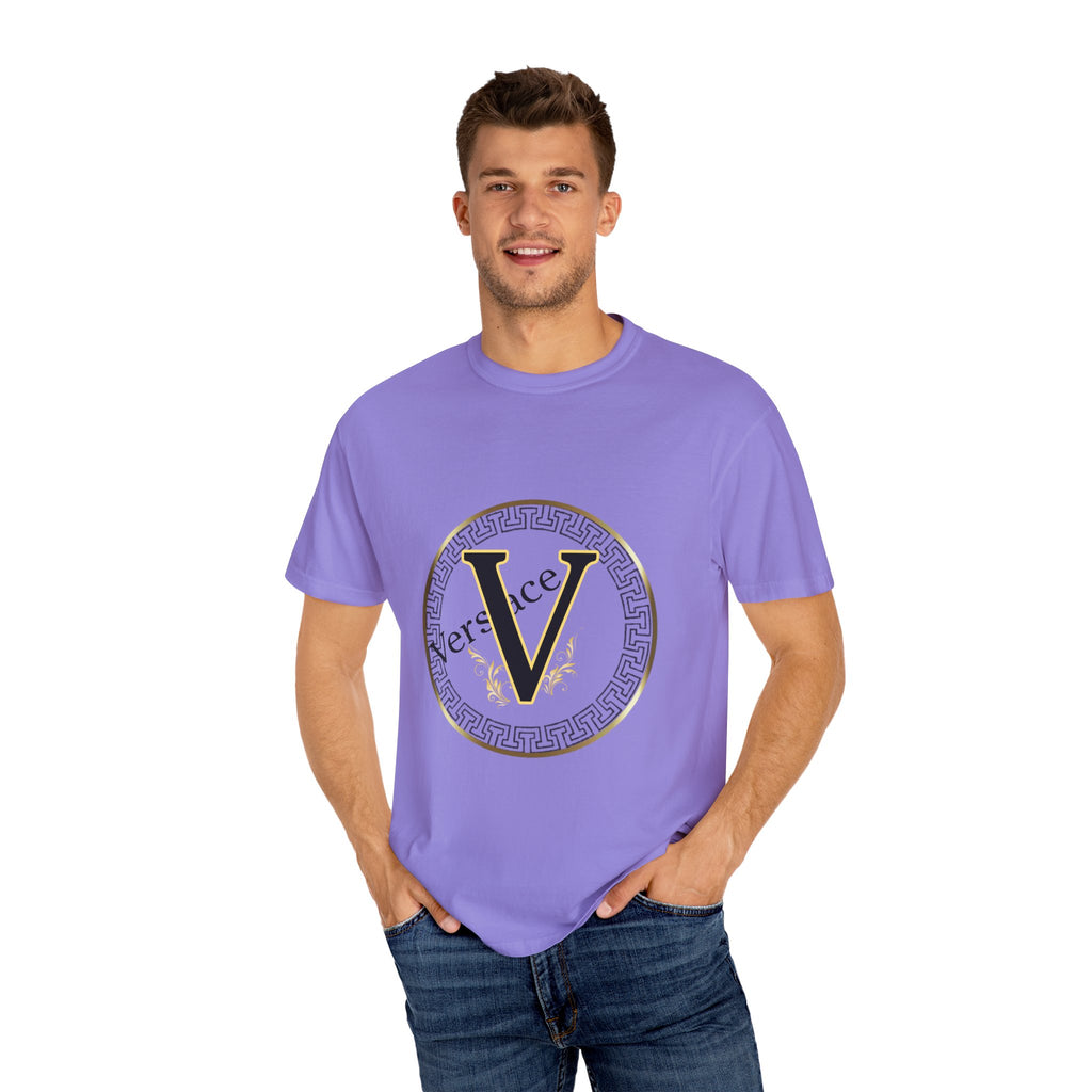 Versace-Inspired Unisex T-Shirt, Trendy Graphic Tee, Casual Wear, Gift for Fashion Lovers, Stylish Everyday Shirt