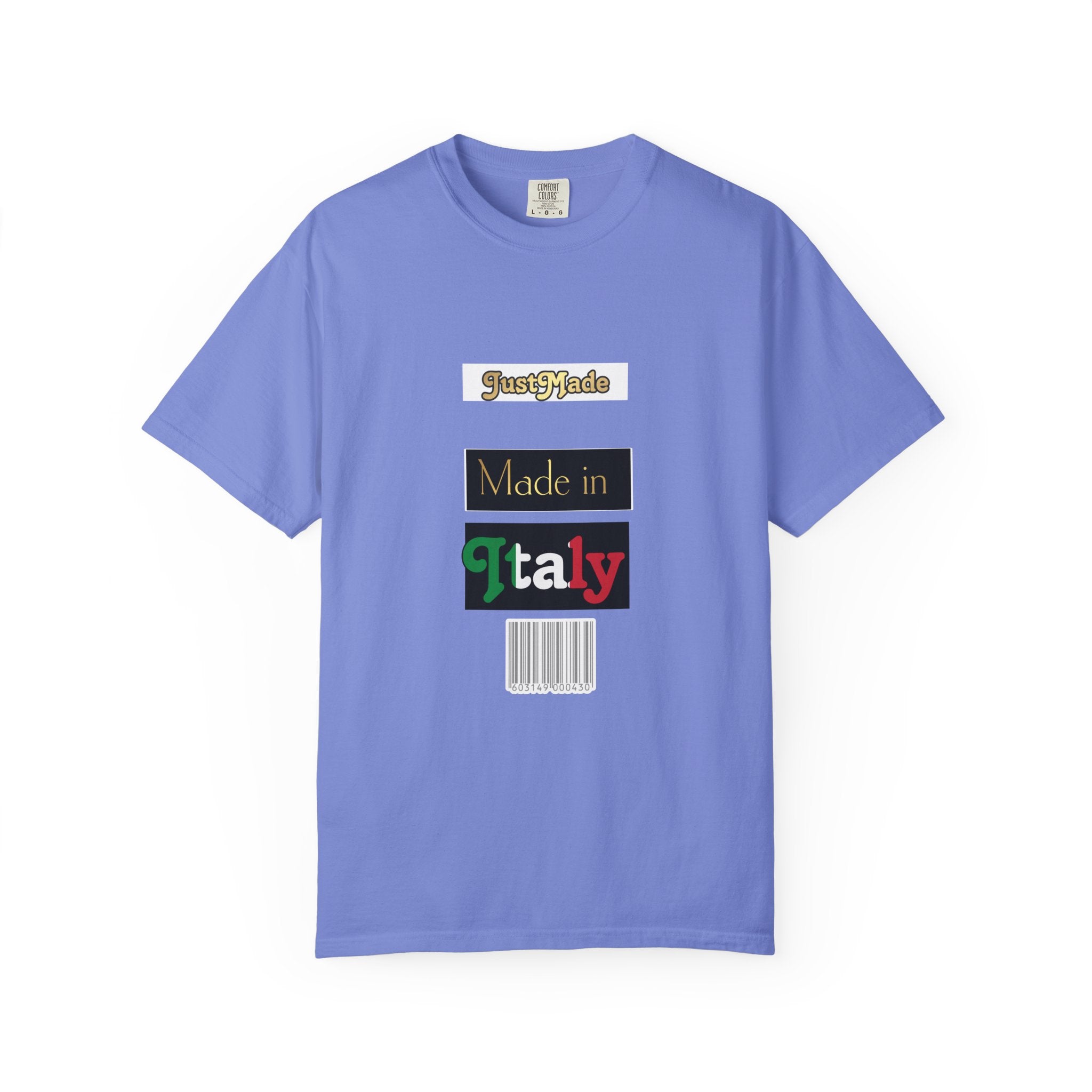 Italian-Inspired Unisex T-Shirt, Just Made Design, Perfect for Travel, Gifts, Casual Wear, Unique Fashion Statement