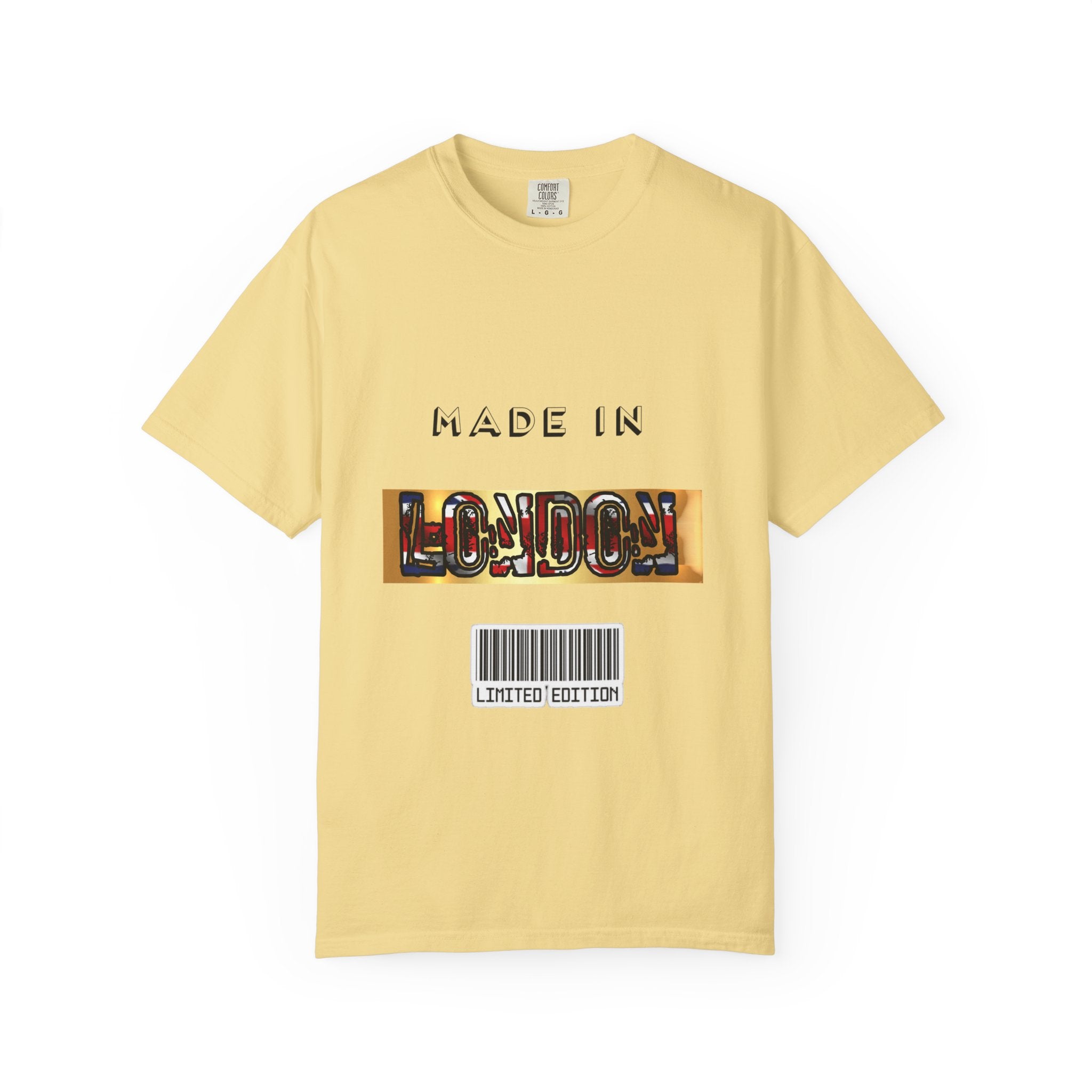 Limited Edition Made in London Unisex T-Shirt, Casual Wear, Streetwear, Gift for Travelers, Unique Fashion Statement