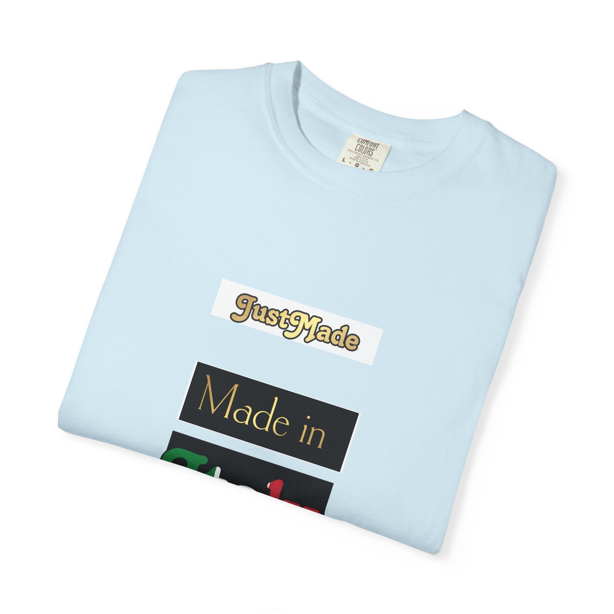 Italian-Inspired Unisex T-Shirt, Just Made Design, Perfect for Travel, Gifts, Casual Wear, Unique Fashion Statement