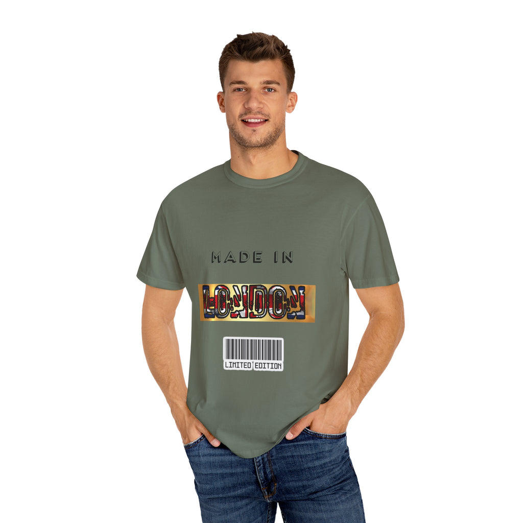 Limited Edition Made in London Unisex T-Shirt, Casual Wear, Streetwear, Gift for Travelers, Unique Fashion Statement