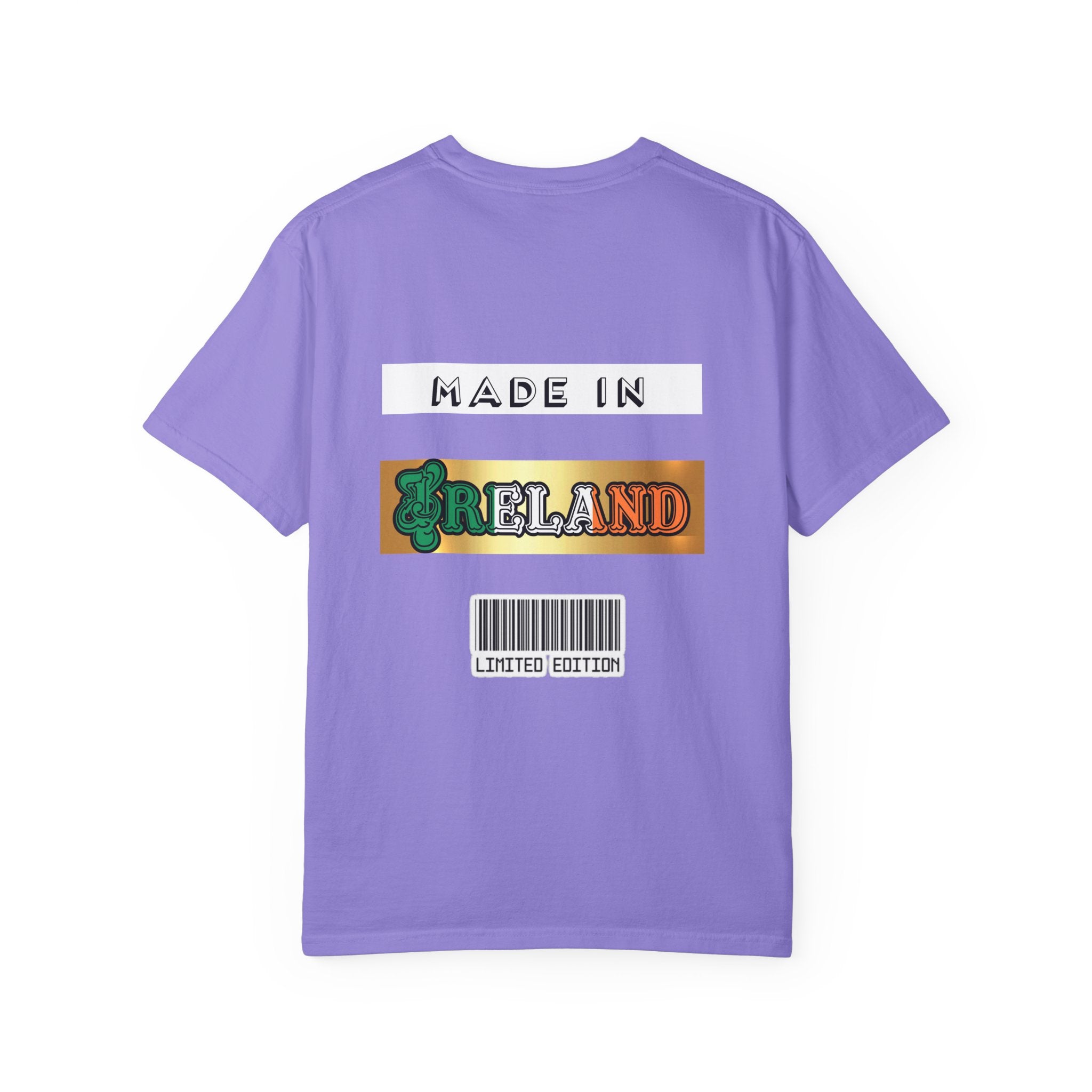 Made in Ireland Limited Edition T-Shirt, Unisex Garment-Dyed Tee for Travel Lovers, Gifts for St. Patrick's Day, Irish Pride Apparel