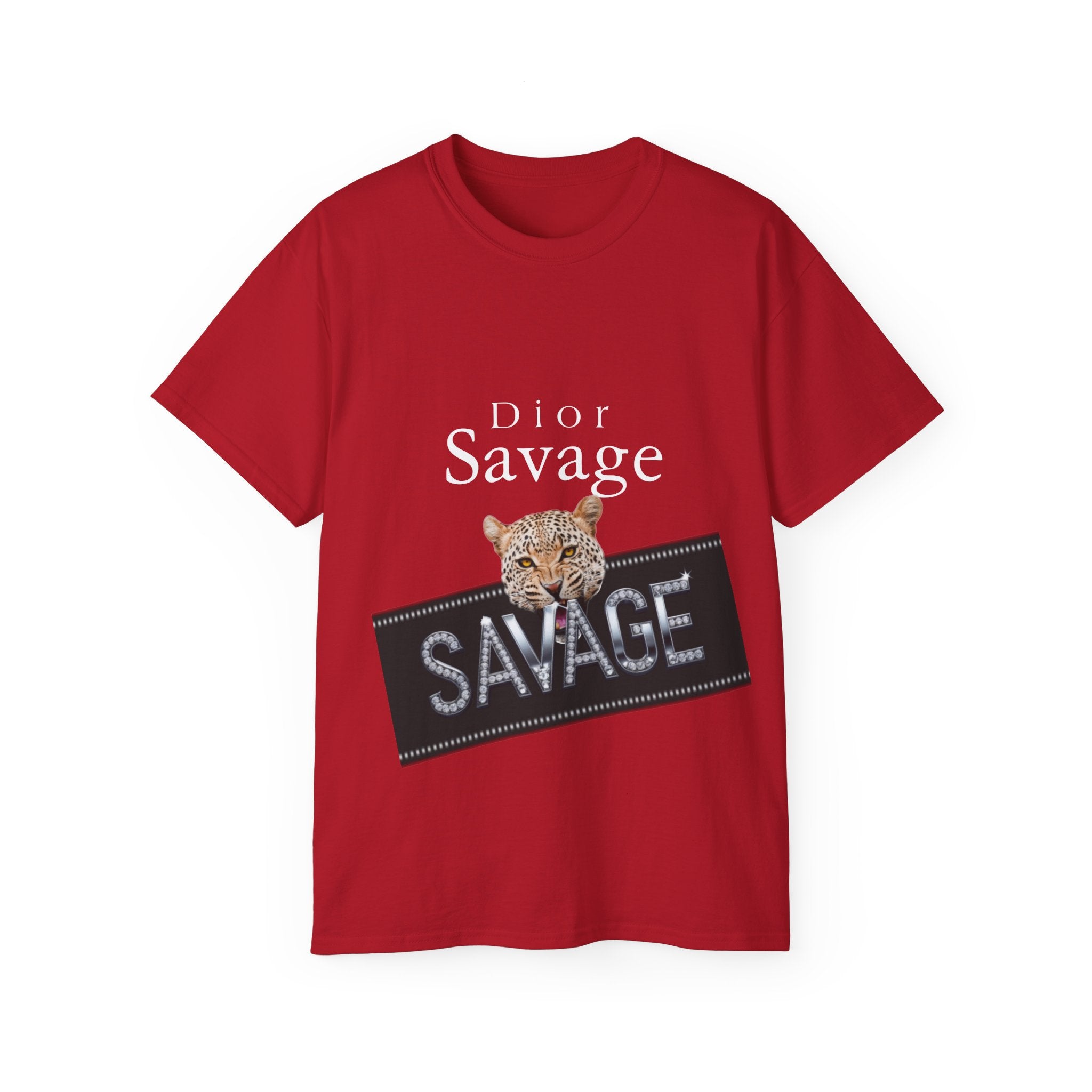 Savage Wildcat Unisex Ultra Cotton Tee - Fierce Animal Lover Shirt, Funny Graphic T-Shirt, Casual Wear, Nature Enthusiast Gift, Unique [...]