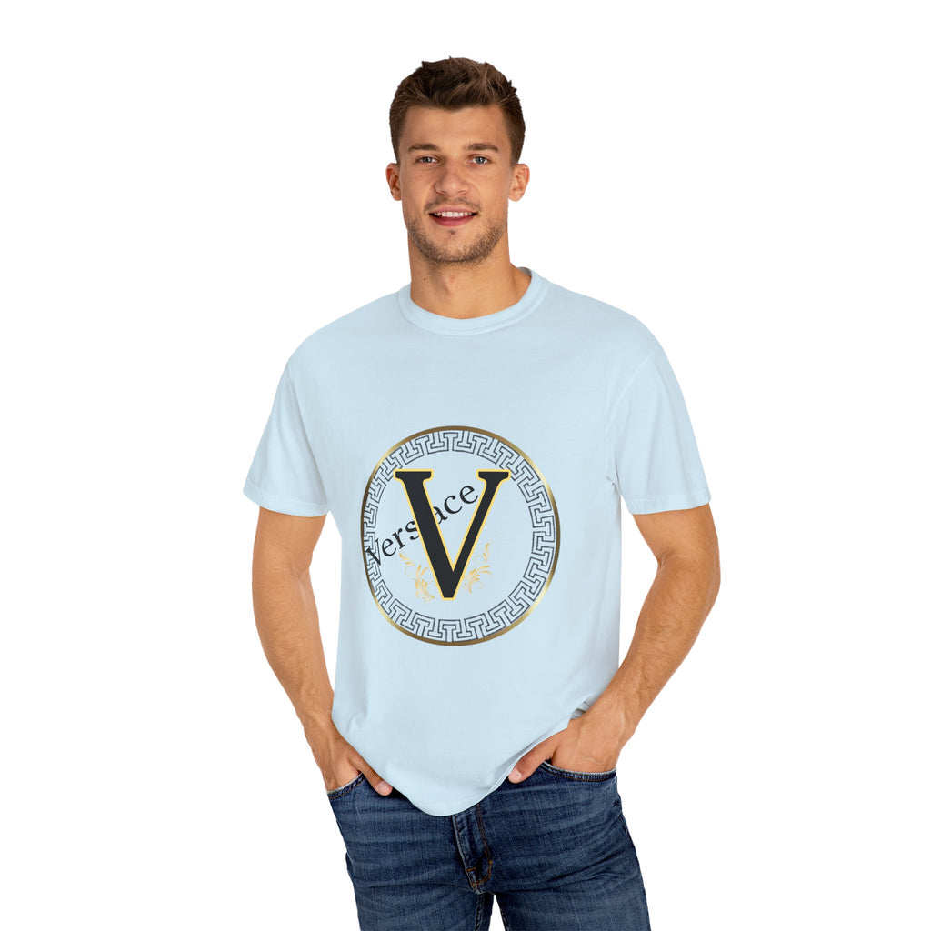 Versace-Inspired Unisex T-Shirt, Trendy Graphic Tee, Casual Wear, Gift for Fashion Lovers, Stylish Everyday Shirt