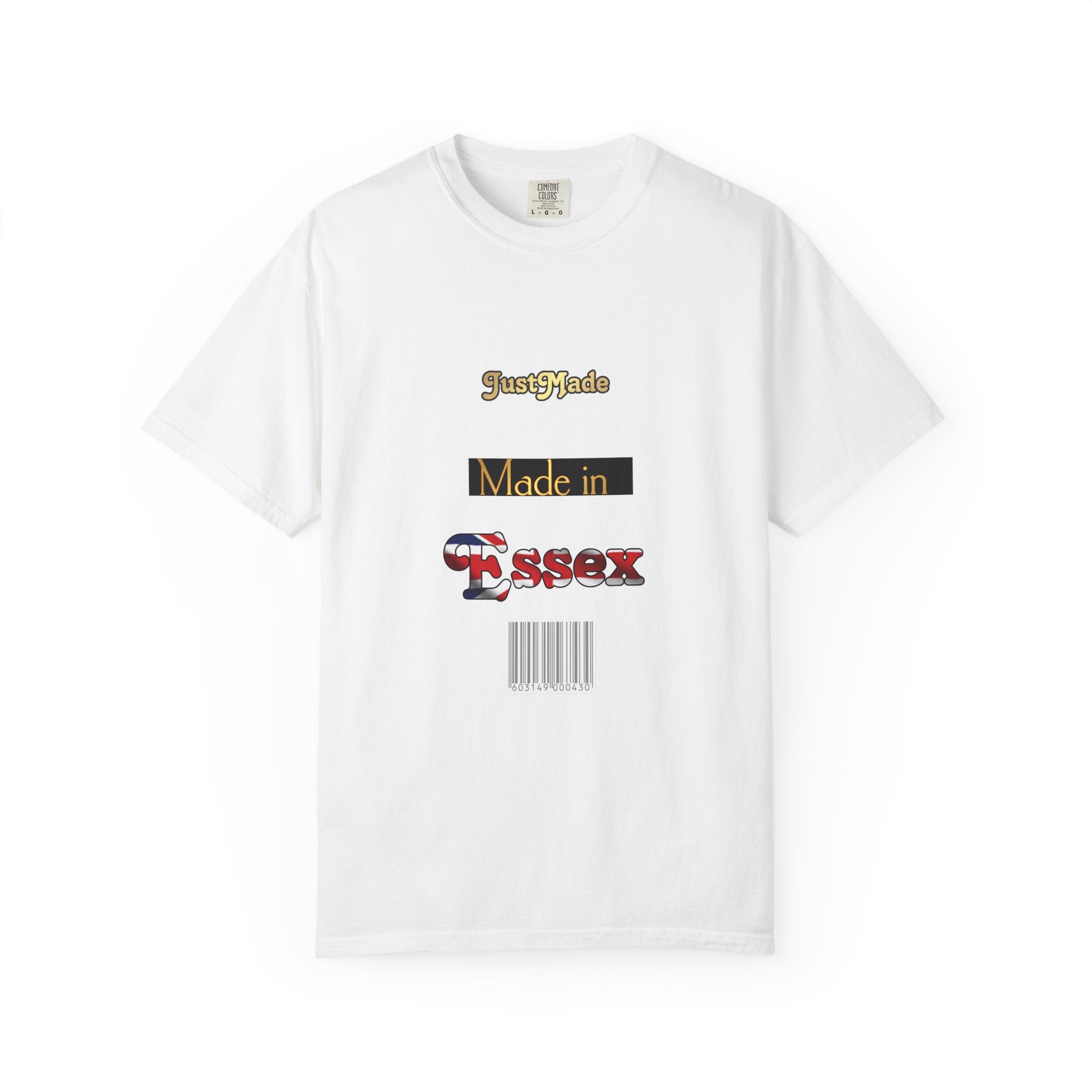 Garment-Dyed T-Shirt, Casual Style, Essex Pride, Unique Gift, Everyday Wear, Trendy Apparel, Comfortable Tee