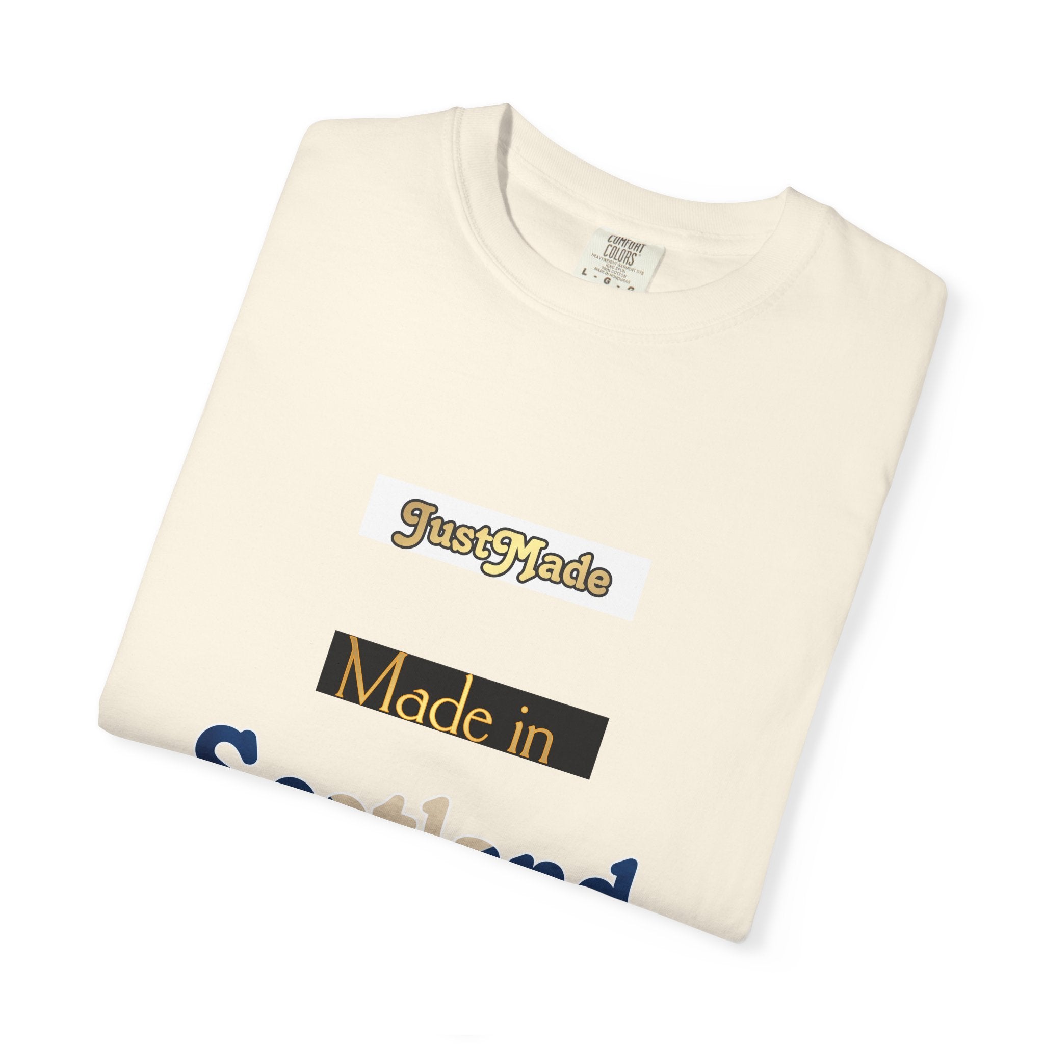 Scottish Vibes T-Shirt, Casual Tee, Gift for Travelers, Summer Fashion, Unisex Apparel, Made in Scotland Shirt