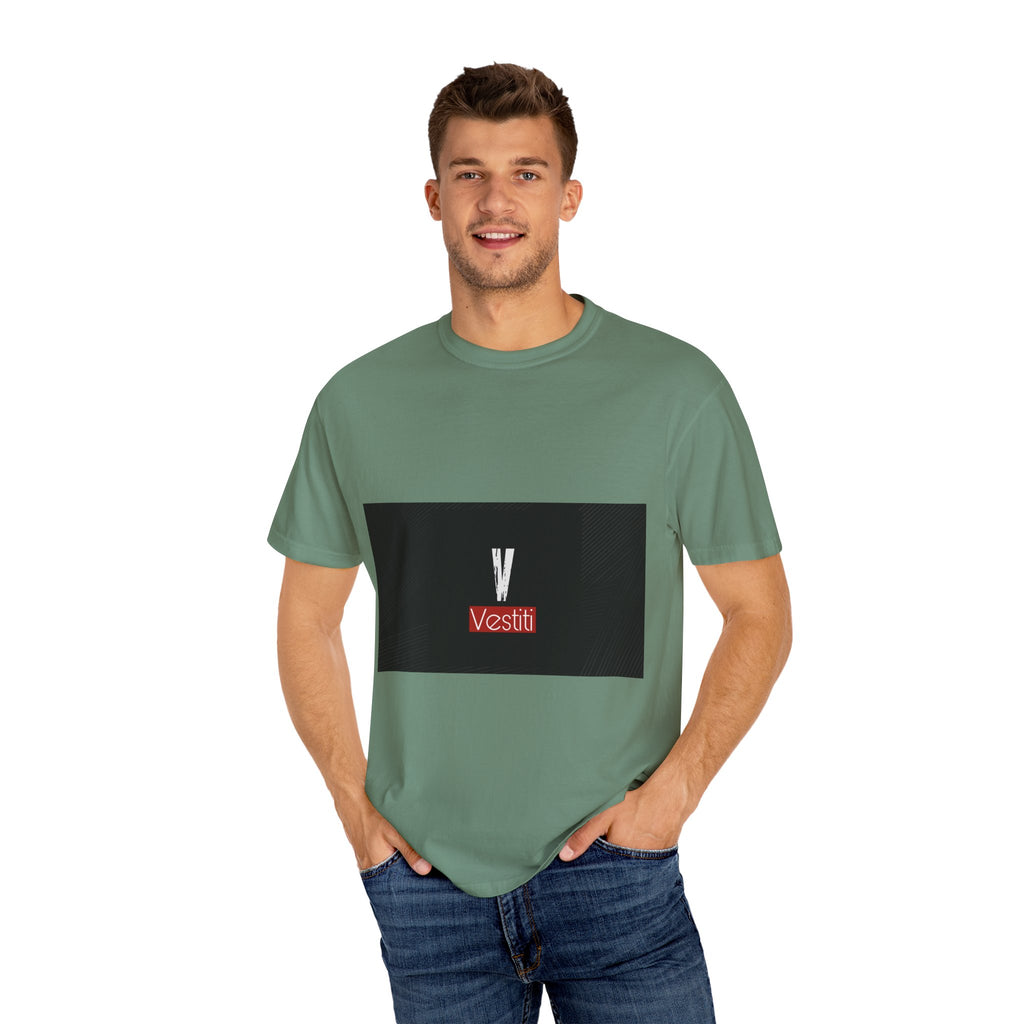 Garment-Dyed T-shirt with Modern Design, Trendy Casual Wear, Gifts for Fashion Lovers, Everyday Comfort, Unisex Apparel