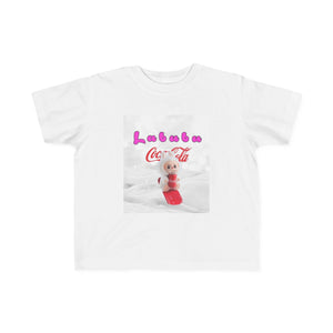 Toddler's Fun Jersey Tee, Cute Cartoon Shirt, Kids' Apparel, Holiday Gift, Playful T-Shirt, Coca-Cola Theme