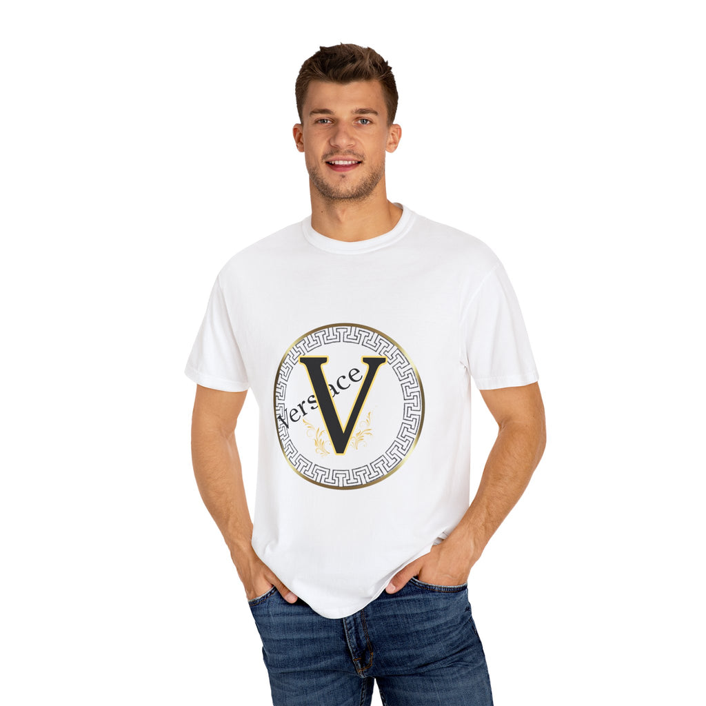 Versace-Inspired Unisex T-Shirt, Trendy Graphic Tee, Casual Wear, Gift for Fashion Lovers, Stylish Everyday Shirt