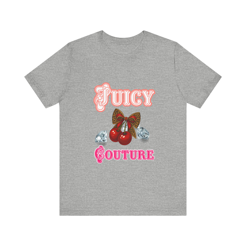 Juicy Couture Butterfly Tee, Trendy Graphic Tee, Fashionable Summer Shirt, Gift for Fashion Lovers, Casual Wear, Stylish Top