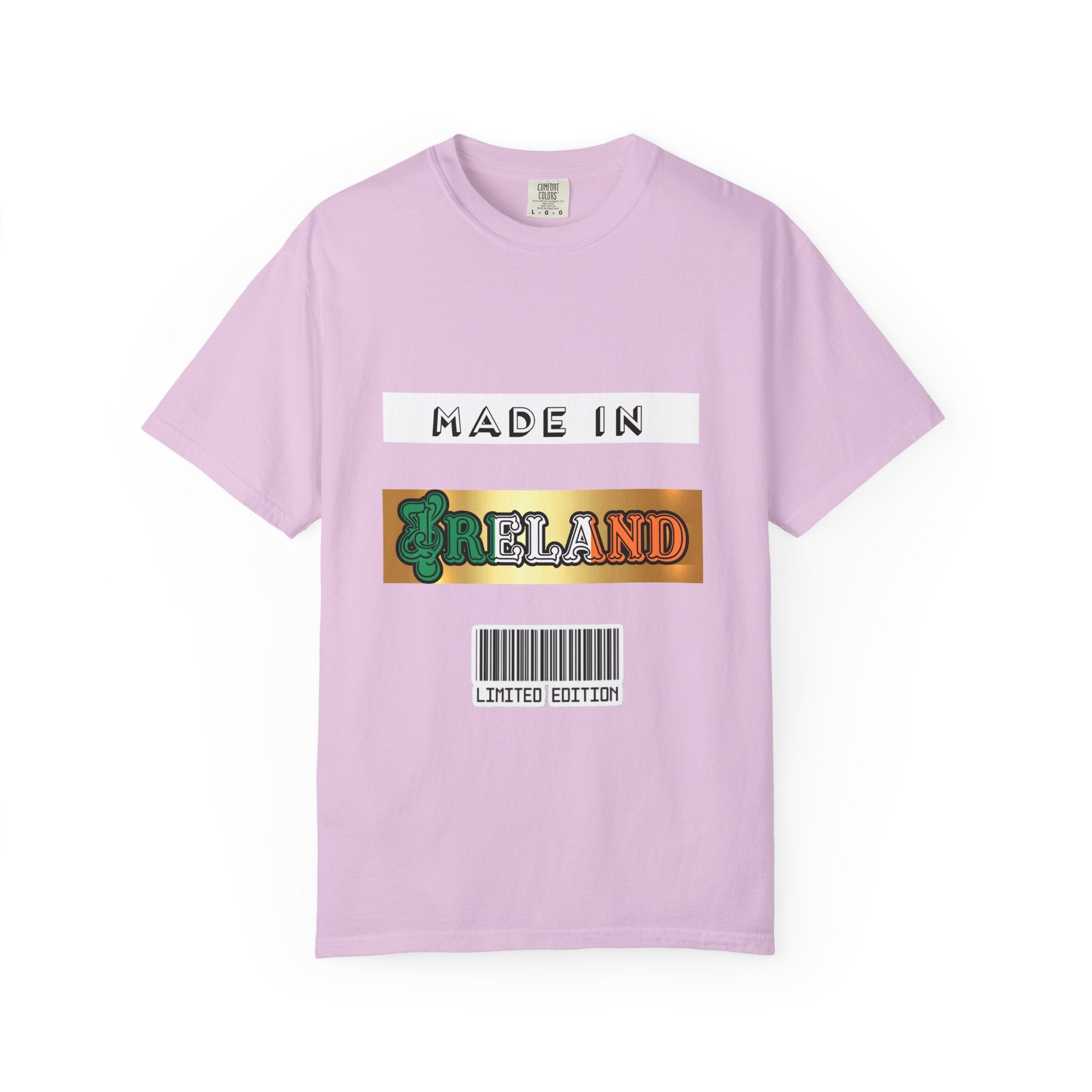 Made in Ireland Limited Edition T-Shirt, Unisex Garment-Dyed Tee for Travel Lovers, Gifts for St. Patrick's Day, Irish Pride Apparel