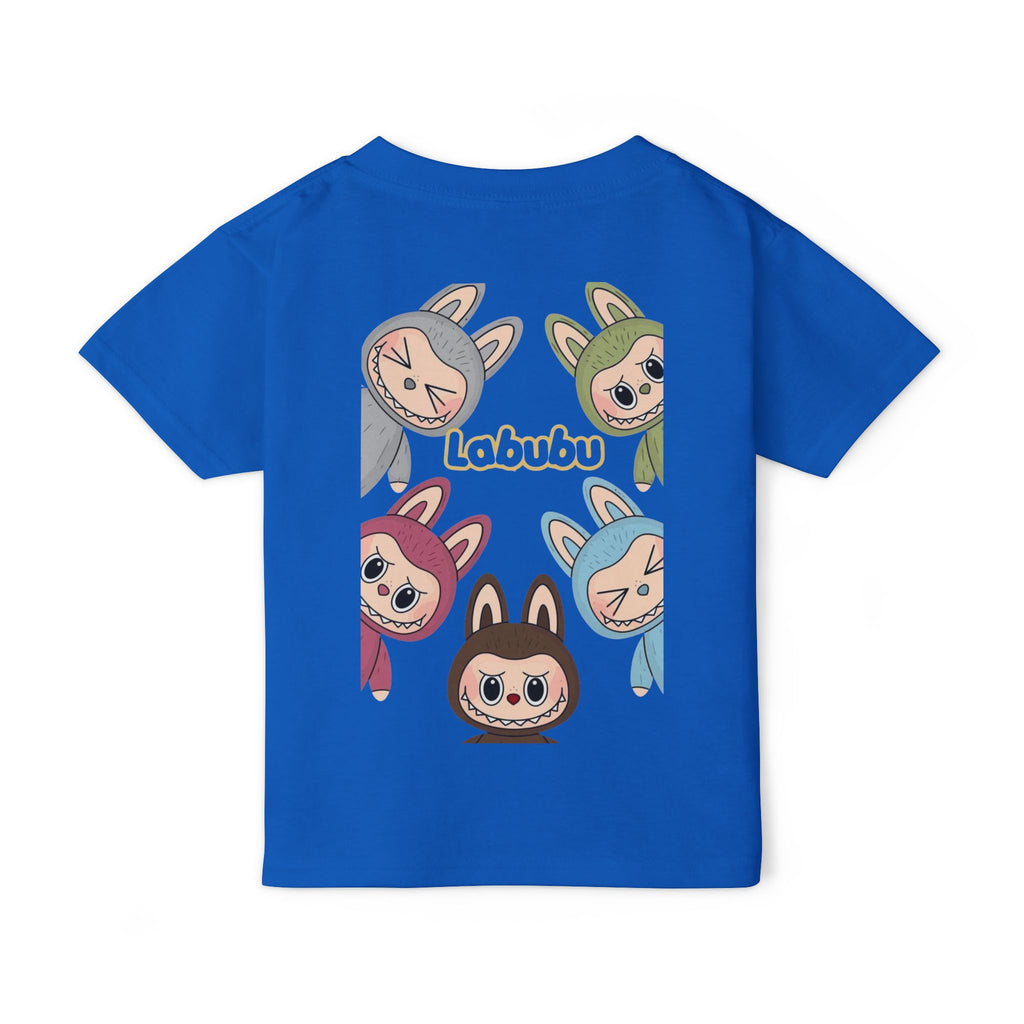 Cute Toddler T-shirt with Adorable Bunny Characters, Kids' Graphic Tee, Animal Print Shirt, Birthday Gift, Easter Outfit, Playful Apparel