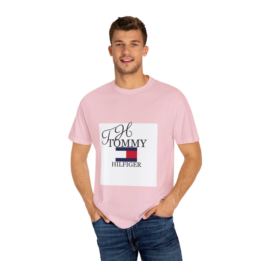 Fashionable Unisex Garment-Dyed T-shirt with Timeless Logo, Casual Wear, Street Style, Gift for Him/Her, Cool Summer Top, Trendy [...]