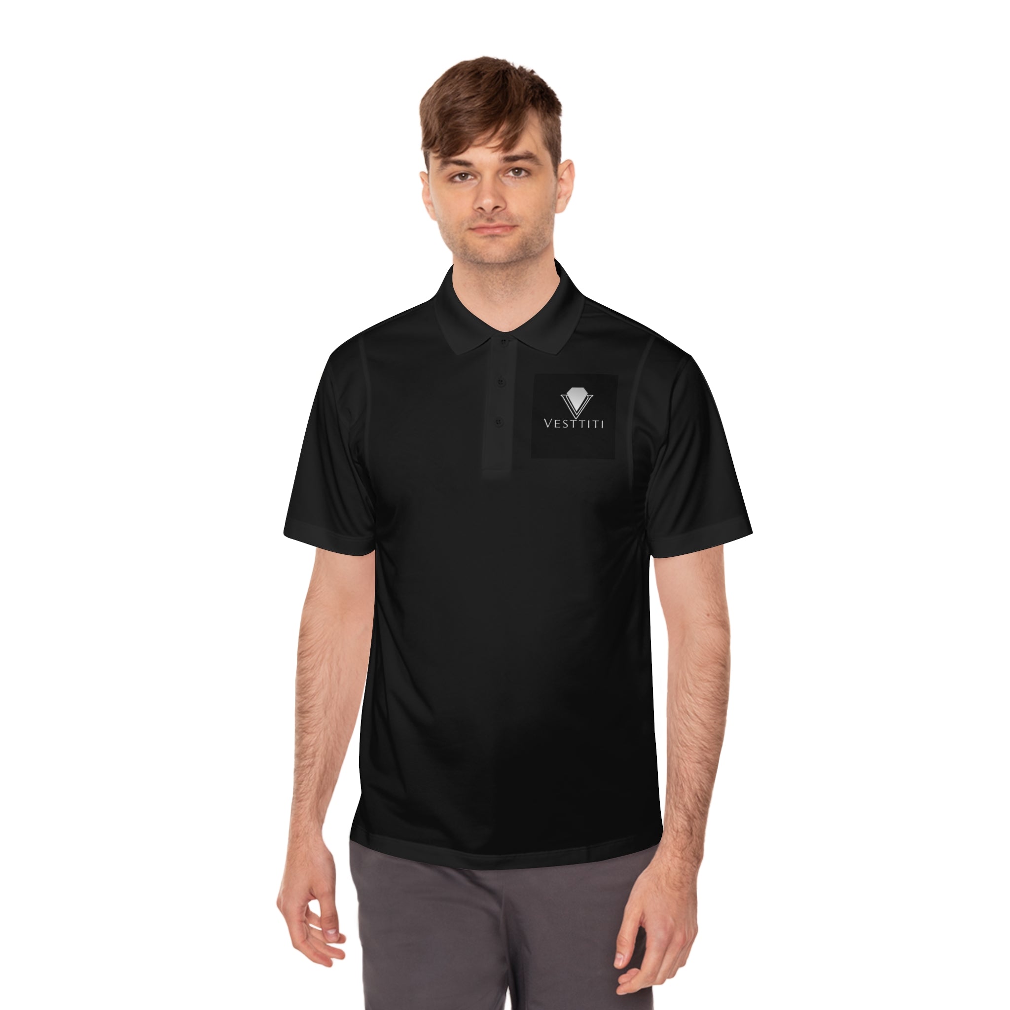 Men's Sport Polo Shirt - Activewear for Fitness, Casual Outings, Club Events, Gift for Dad, Stylish Wardrobe Essential