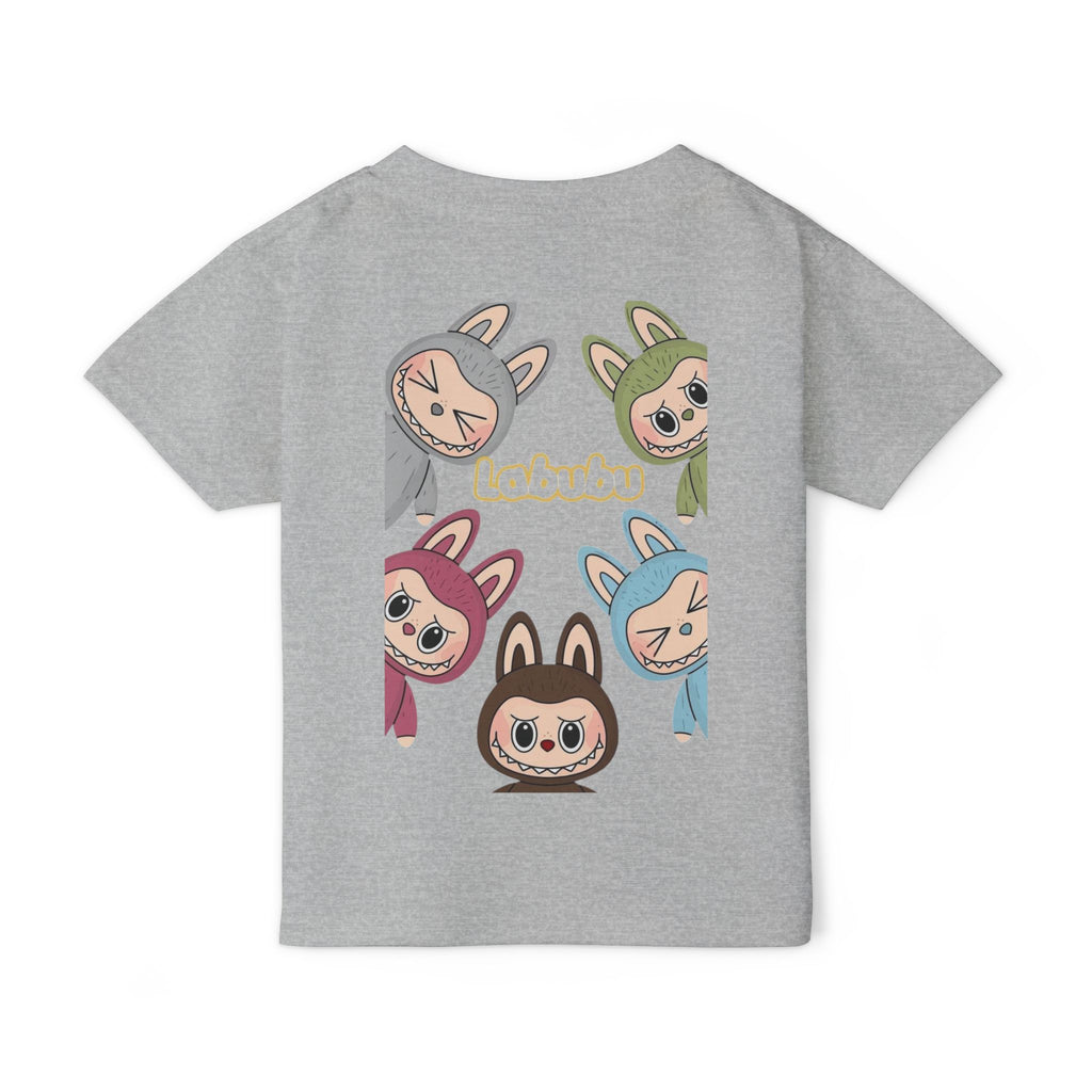 Cute Toddler T-shirt with Adorable Bunny Characters, Kids' Graphic Tee, Animal Print Shirt, Birthday Gift, Easter Outfit, Playful Apparel