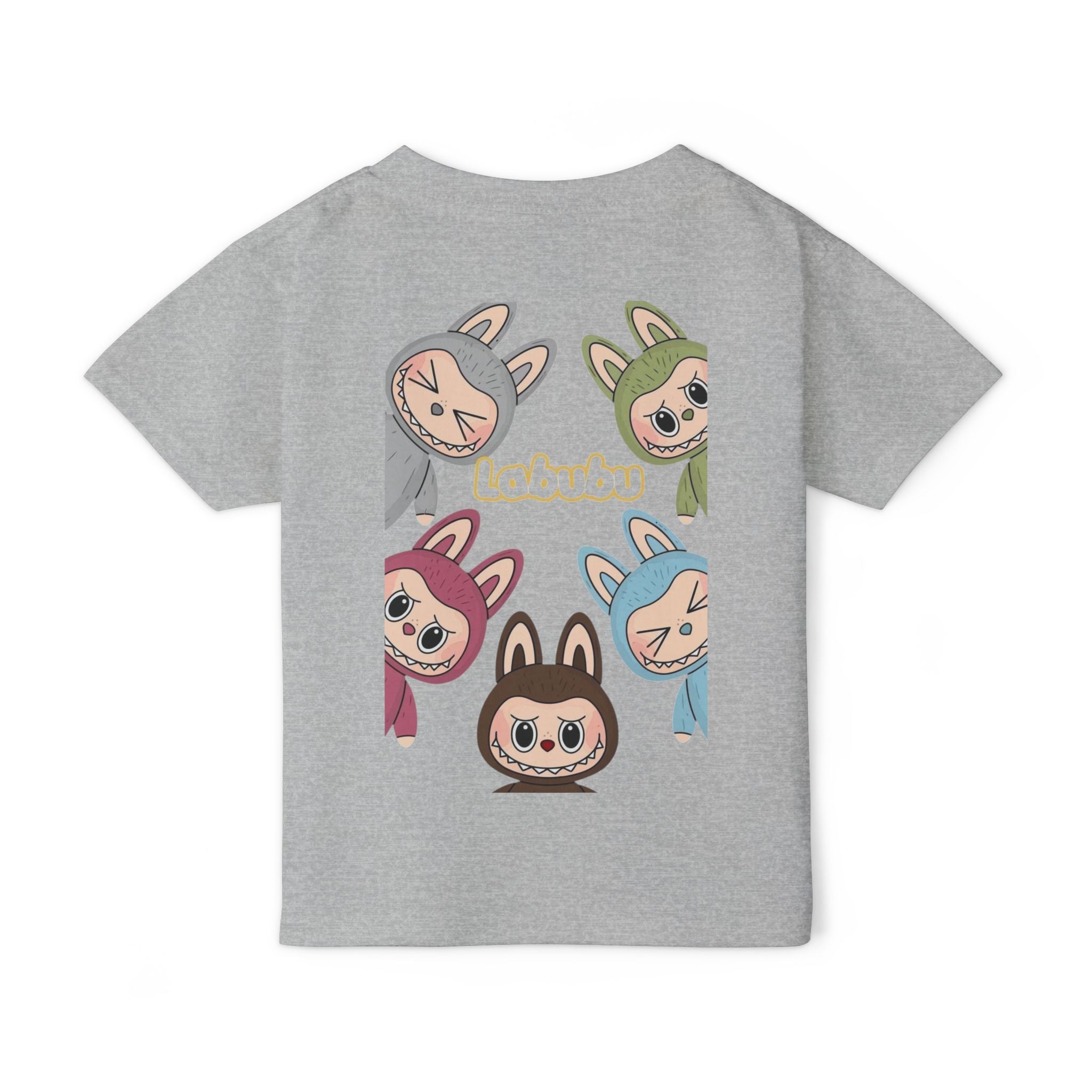 Cute Toddler T-shirt with Adorable Bunny Characters, Kids' Graphic Tee, Animal Print Shirt, Birthday Gift, Easter Outfit, Playful Apparel