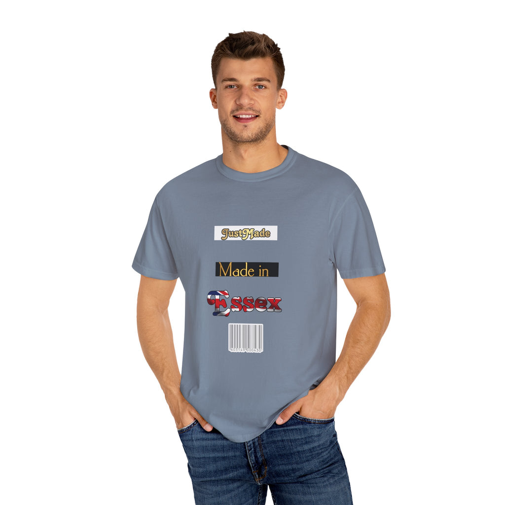 Garment-Dyed T-Shirt, Casual Style, Essex Pride, Unique Gift, Everyday Wear, Trendy Apparel, Comfortable Tee