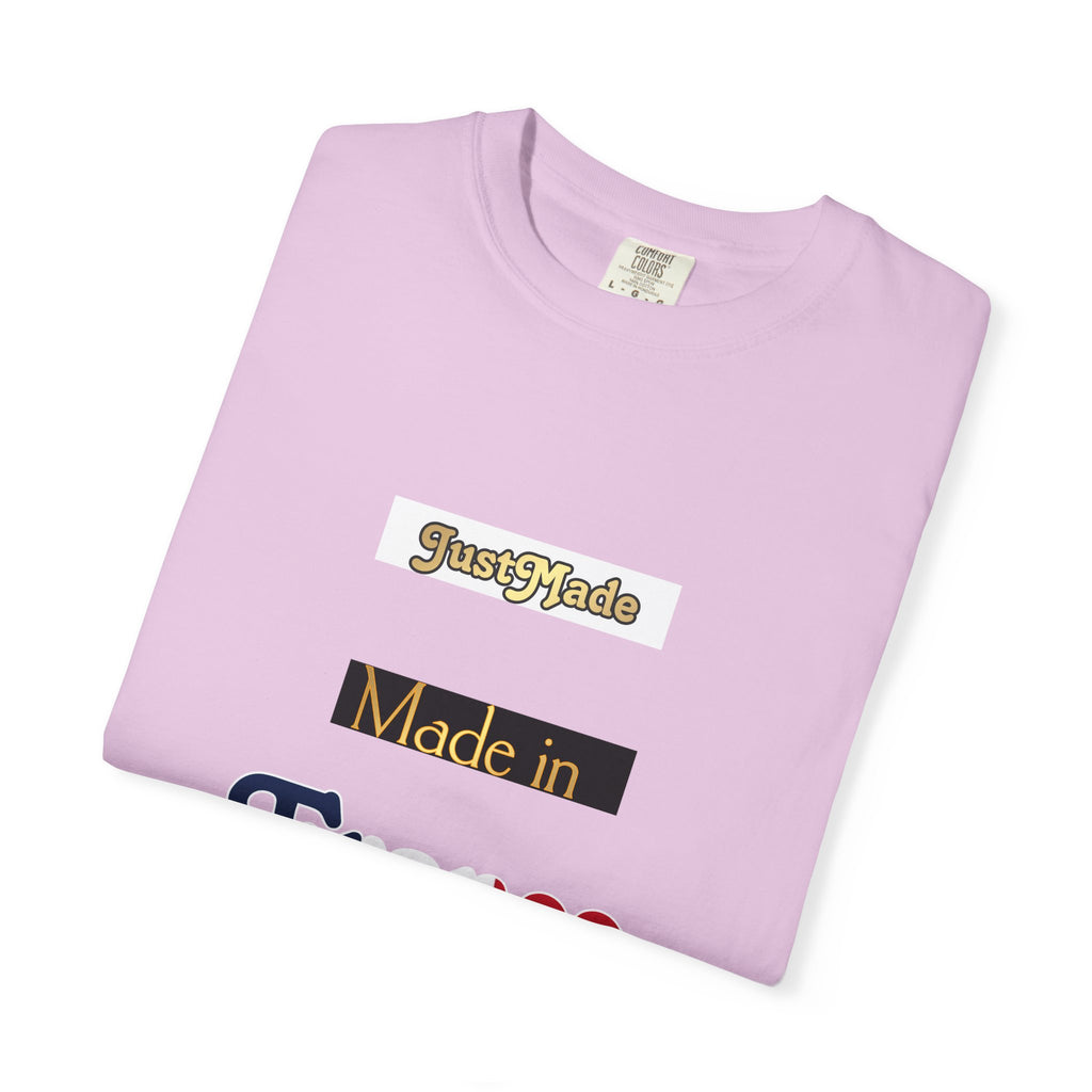 Garment-Dyed T-shirt with Unique Made in France Design, Casual Tee, Fashion Statement, Gift for Fashion Lovers, Everyday Wear, [...]