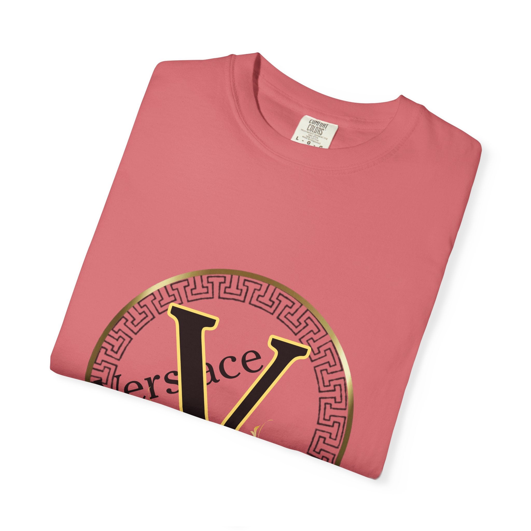 Versace-Inspired Unisex T-Shirt, Trendy Graphic Tee, Casual Wear, Gift for Fashion Lovers, Stylish Everyday Shirt