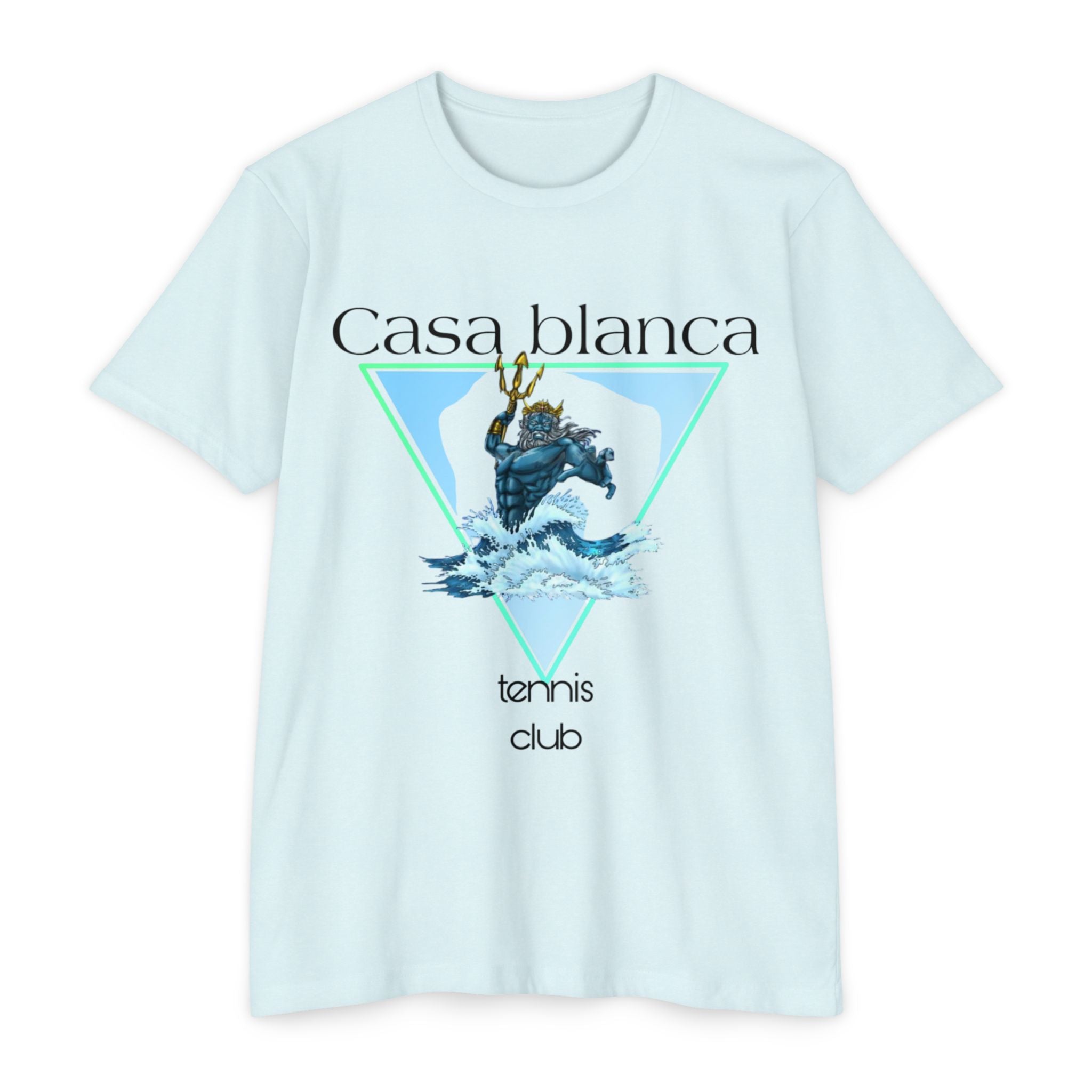 Casa Blanca Tennis Club Graphic T-Shirt | Vintage Style Tee, Casual Summer Wear, Gift for Tennis Lovers, Beach Day Essential