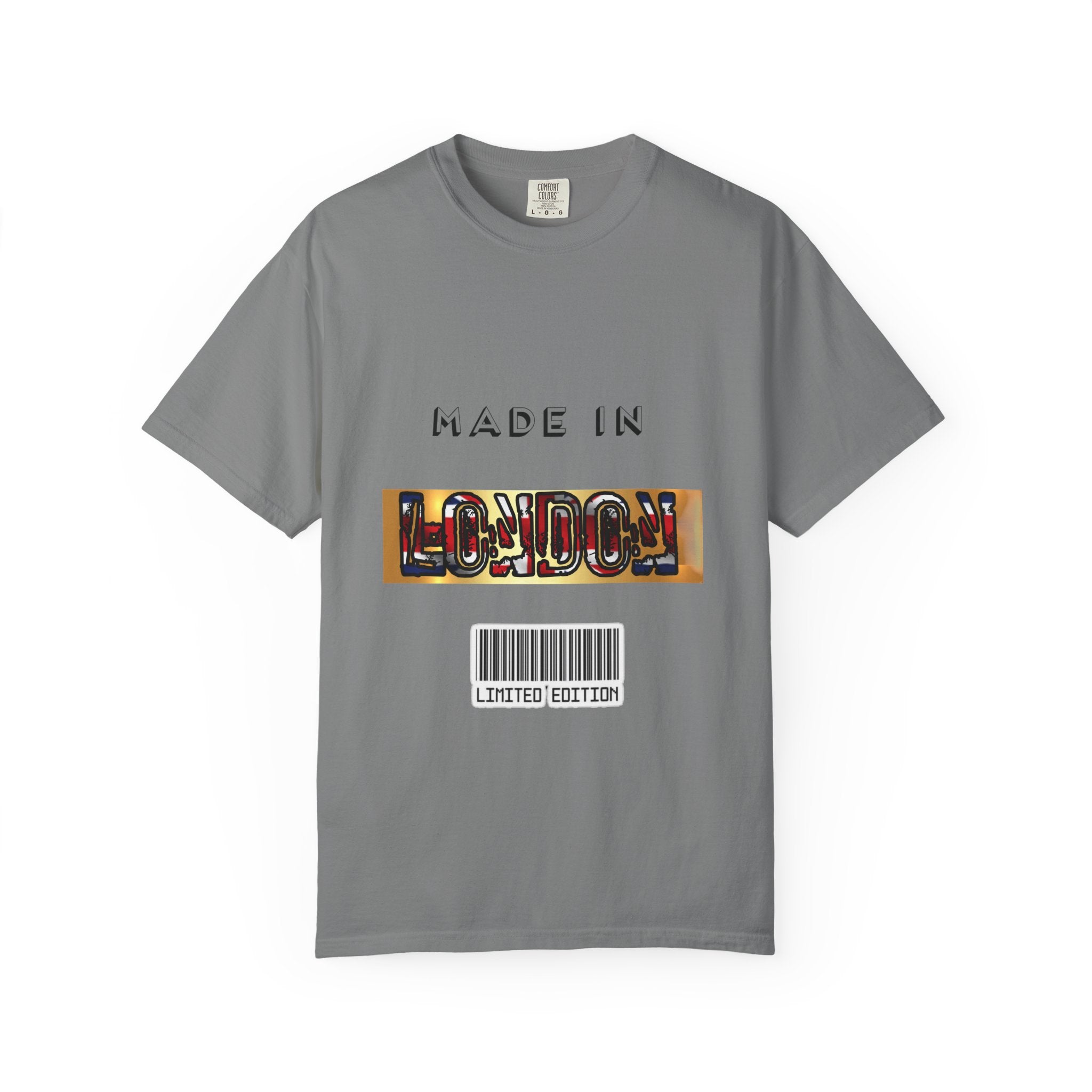 Limited Edition Made in London Unisex T-Shirt, Casual Wear, Streetwear, Gift for Travelers, Unique Fashion Statement