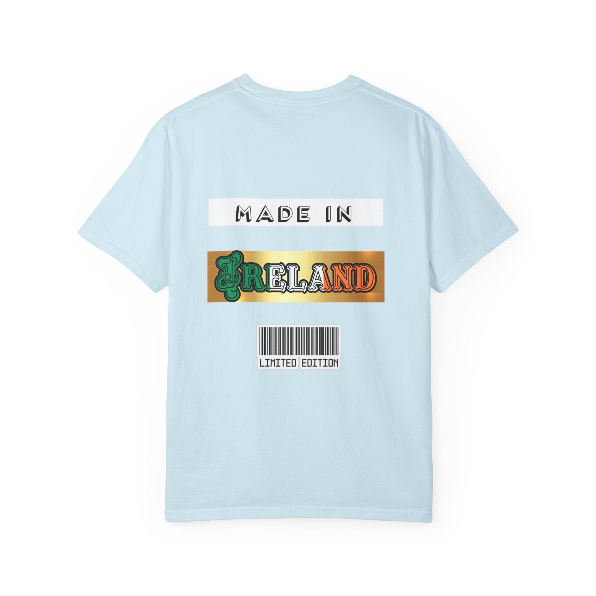 Made in Ireland Limited Edition T-Shirt, Unisex Garment-Dyed Tee for Travel Lovers, Gifts for St. Patrick's Day, Irish Pride Apparel