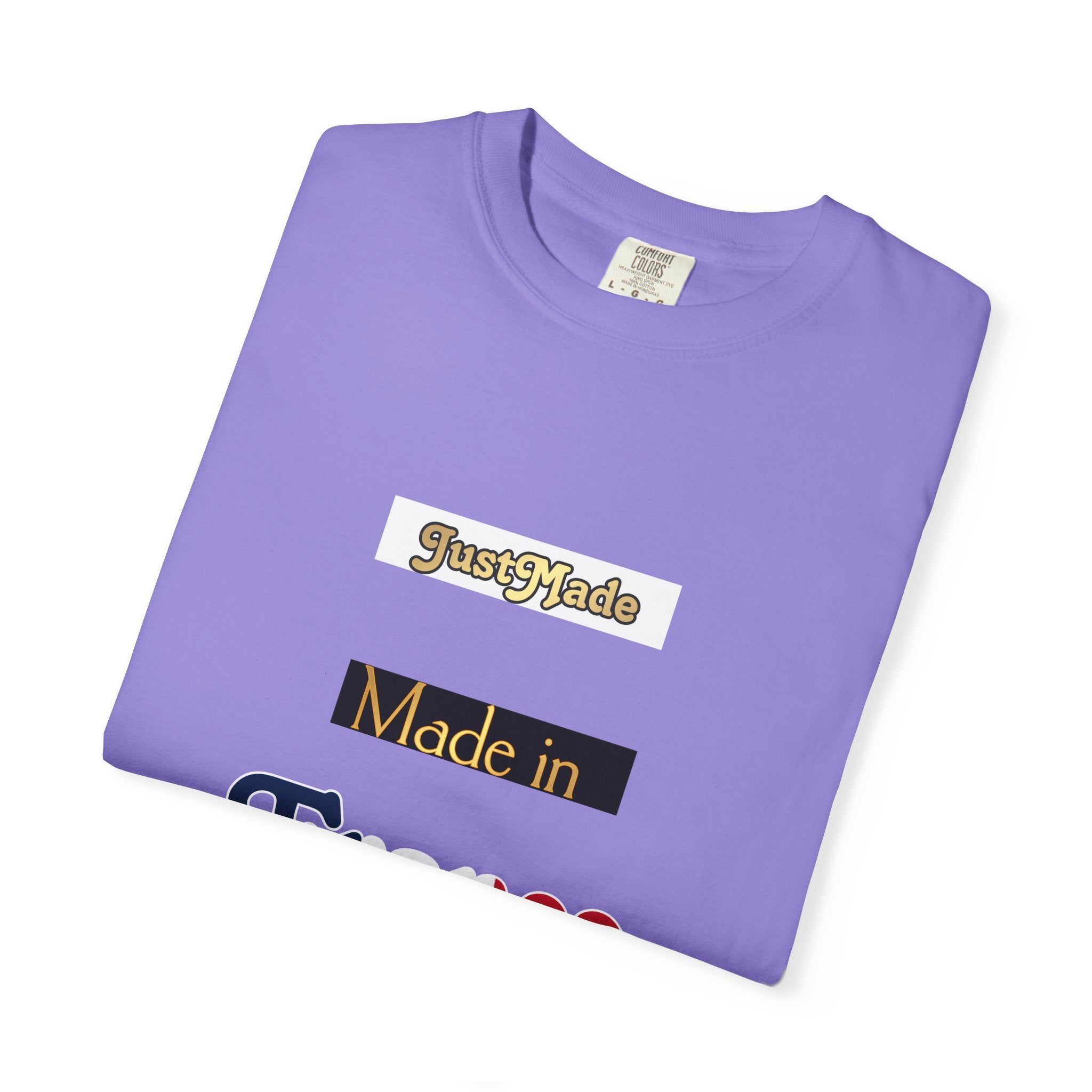 Garment-Dyed T-shirt with Unique Made in France Design, Casual Tee, Fashion Statement, Gift for Fashion Lovers, Everyday Wear, [...]