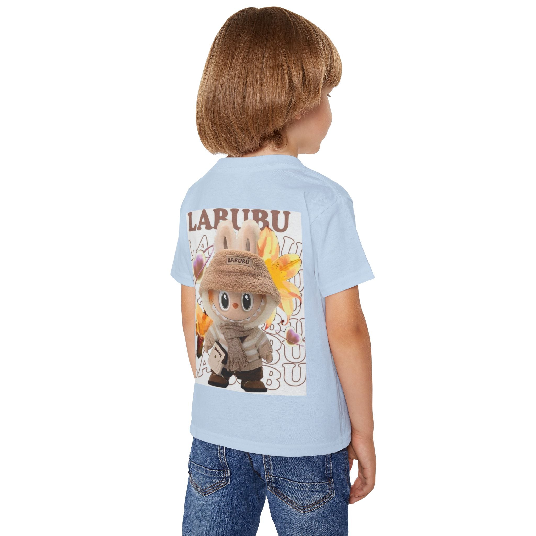 Cute Toddler T-Shirt with Lapubu Design, Fun Spring Apparel for Kids, Perfect Birthday Gift, Everyday Wear, Children's Fashion
